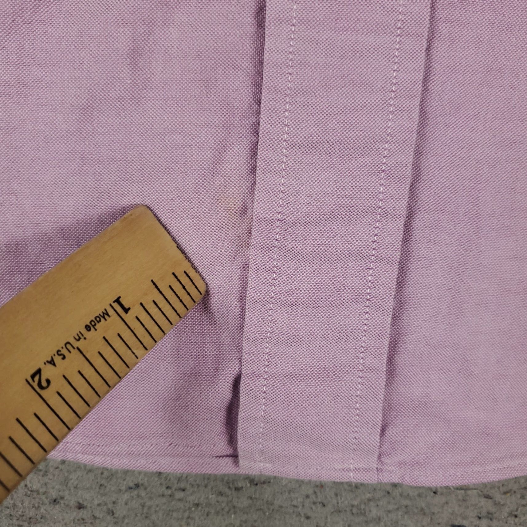 Brooks Brothers Brooks Brothers Shirt Mens Large Purple Extra Slim Fit Button Up Long Sleeve Regular Collar Down Vintage: No Size US L / EU 52-54 / 3 - 4 Thumbnail