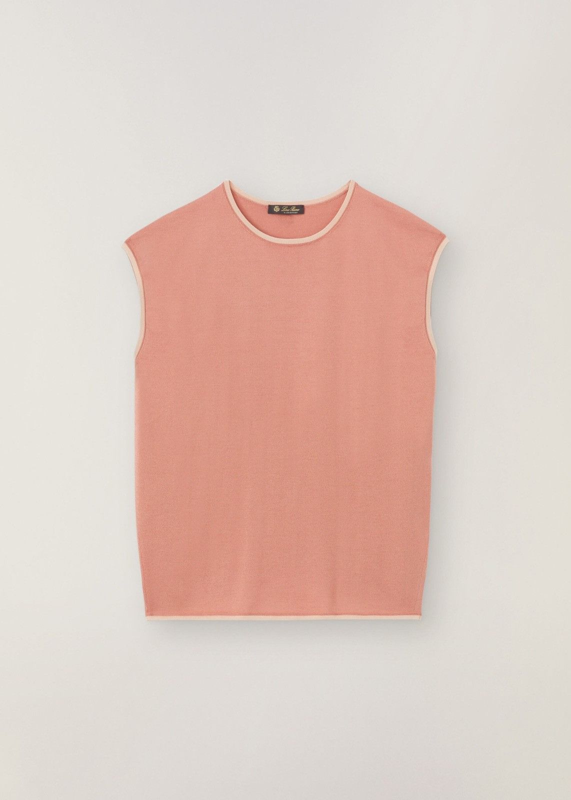 Loro Piana o1srvl11e1224 Neo Ventotene Top in Pink Size M / US 6-8 / IT 42-44 - 1 Thumbnail