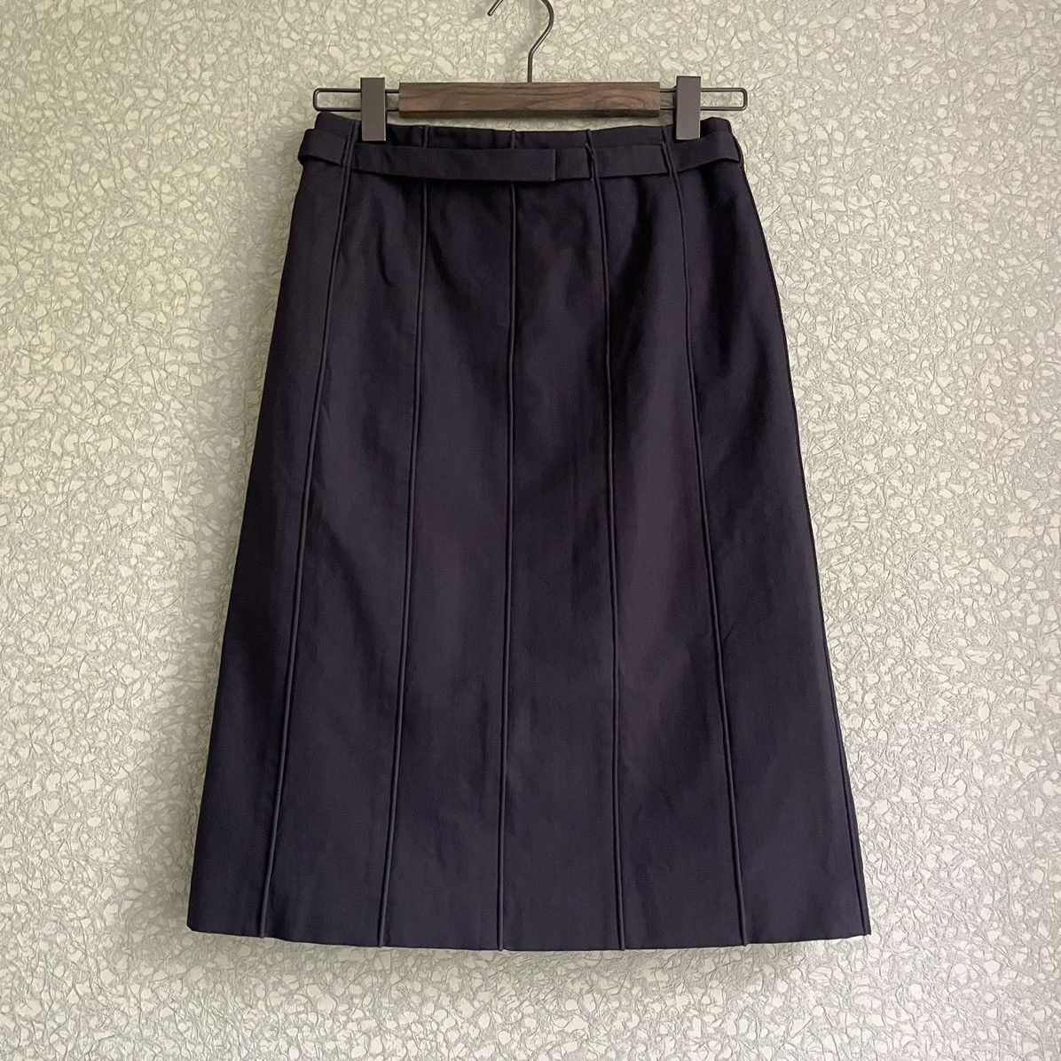 Burberry × Burberry Prorsum Roberto Menichetti SS01 Panelled Knee Length Skirt Size 27" / US 4 / IT 40 - 1 Thumbnail