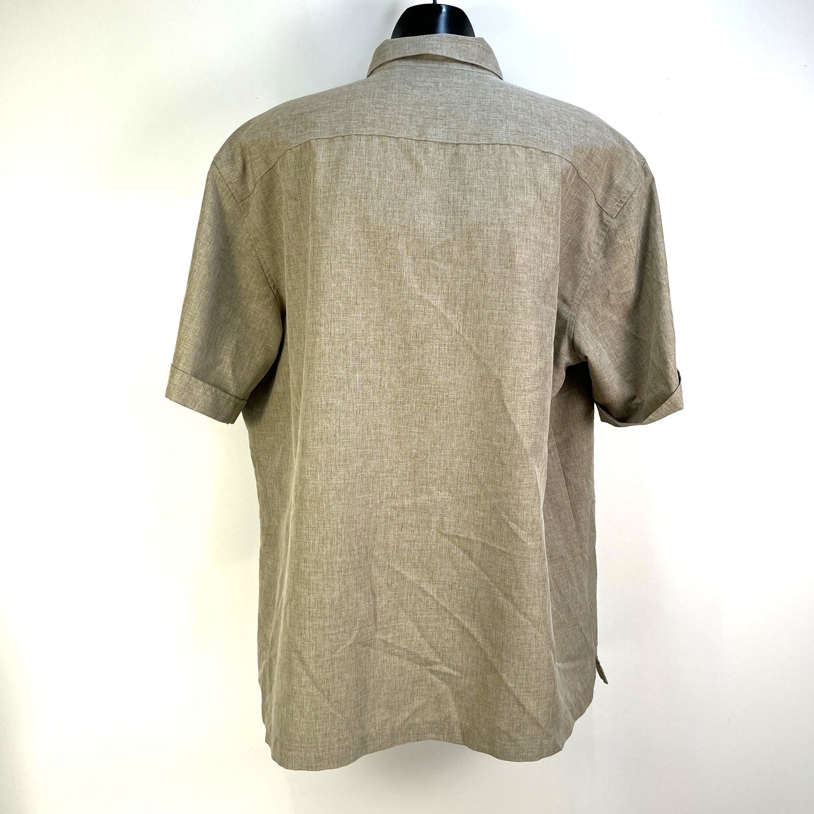 Cubavera Cubavera Short Sleeve Shirt Woven Top Guayabera Size US XL / EU 56 / 4 - 8 Thumbnail