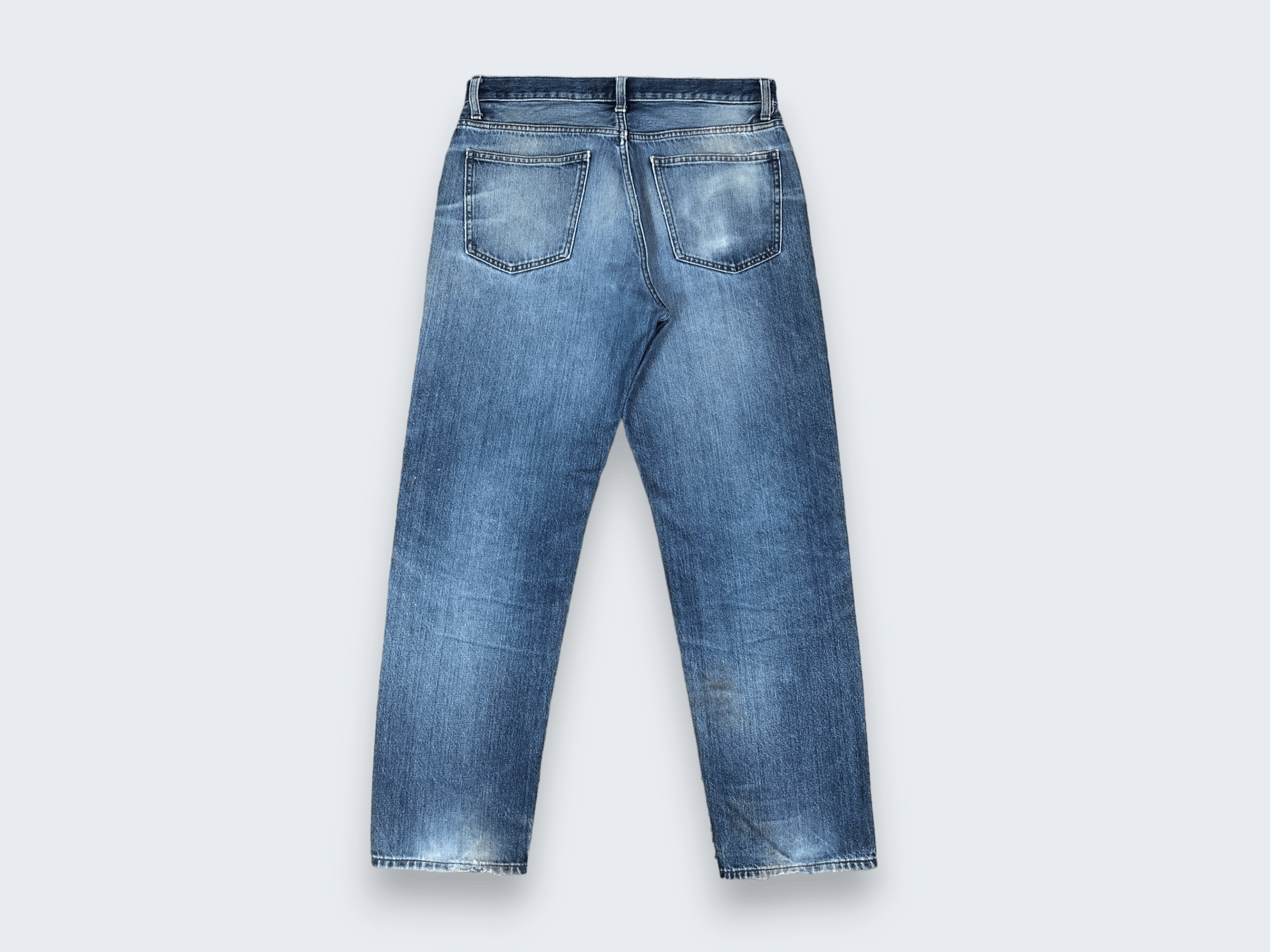 Uniqlo × Vintage Uniqlo Jeans Light Blue Wash Denim 33 x 29.5 L1284 Size US 33 - 5 Thumbnail