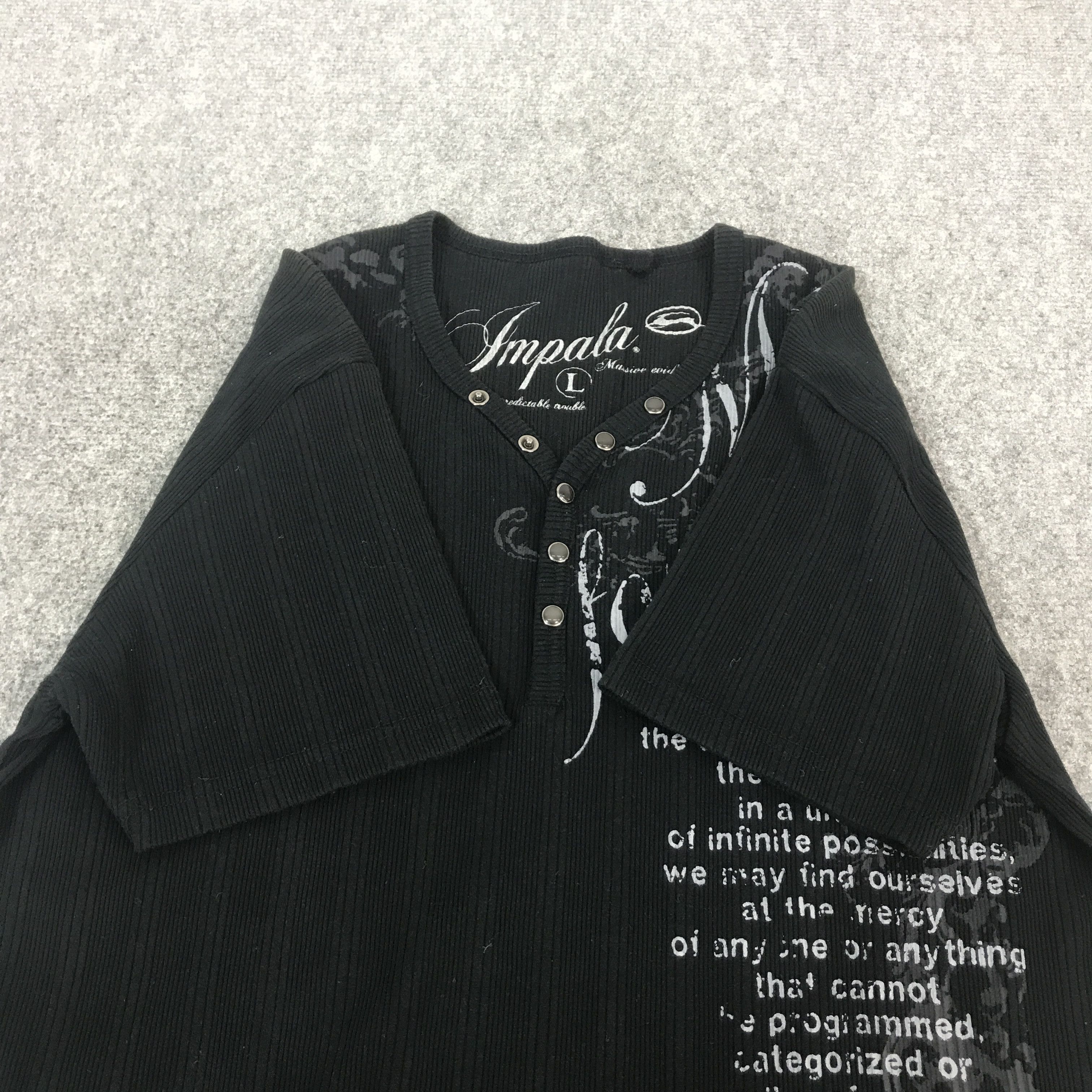 Japanese Brand IFSIXWASNINE IMPALA JAPAN STYLE PUNK TSHIRTS Size US L / EU 52-54 / 3 - 8 Thumbnail