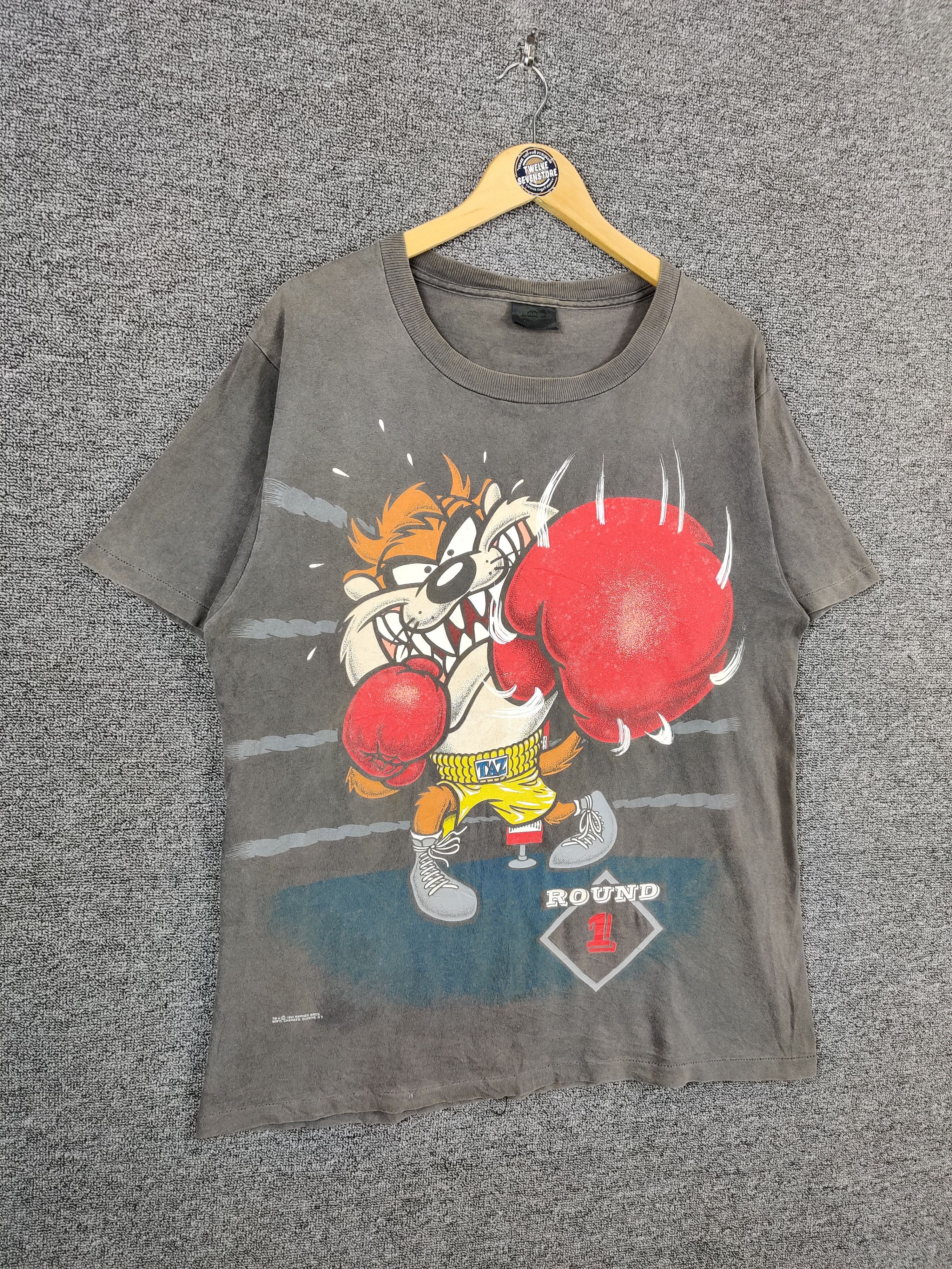 Changes Vintage 90's Tazmania Warner Bros Single Stitch Tee Tshirt Size US XL / EU 56 / 4 - 6 Thumbnail