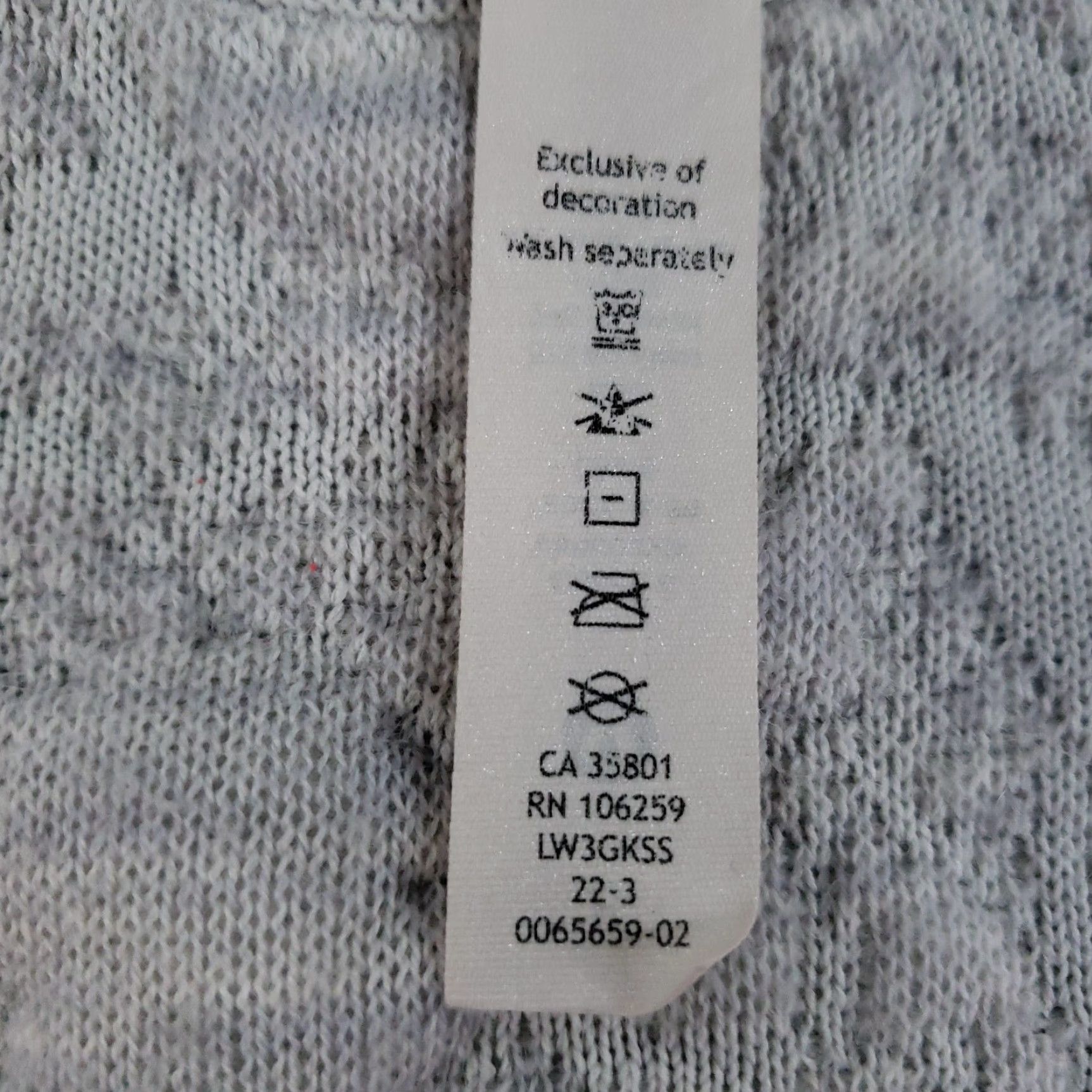 Lululemon Lululemon Sweater Size 8 Heathered Gray Jacquard Multi-Texture Crew Neck Womens Size M / US 6-8 / IT 42-44 - 6 Thumbnail
