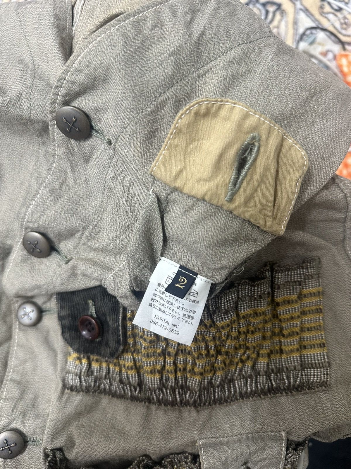 Kapital Kapital Hunting Vest Button Up Raffle Pocket Size US M / EU 48-50 / 2 - 7 Thumbnail
