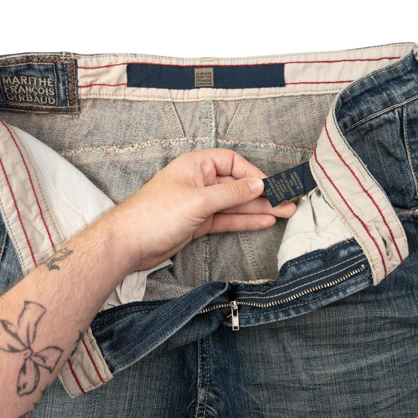 Marithe + Francois Girbaud Vintage Marithe + Francois Girbaud Denim Jeans Size W33 Size US 33 - 5 Thumbnail