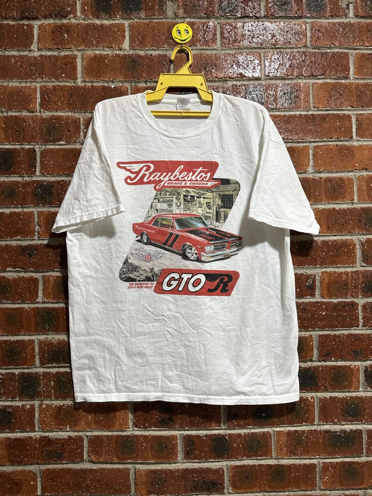NASCAR × Vintage Vintage Raybestos Racing Brake & ChassisGto-R Faded Tee Size US XL / EU 56 / 4 - 1 Thumbnail