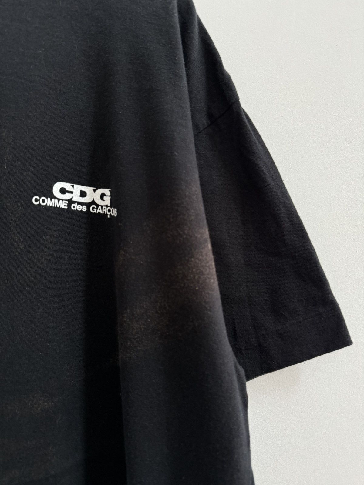 Comme des Garcons Vintage Comme des Garcons Black T-Shirt Size US M / EU 48-50 / 2 - 3 Thumbnail