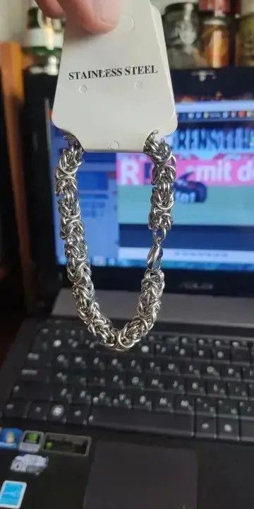 Other 7 MM Width Irregular Chain Bracelets Size ONE SIZE - 3 Thumbnail