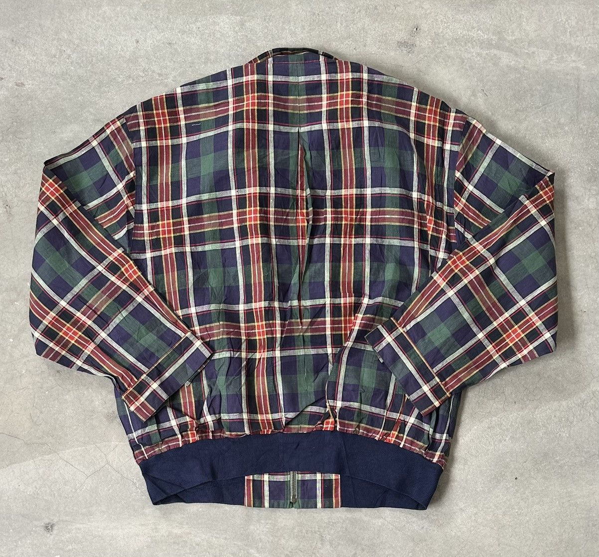 DAKS VINTAGE DAKS ENGLAND CHECKERED BOMBER JACKET Size US M / EU 48-50 / 2 - 9 Thumbnail