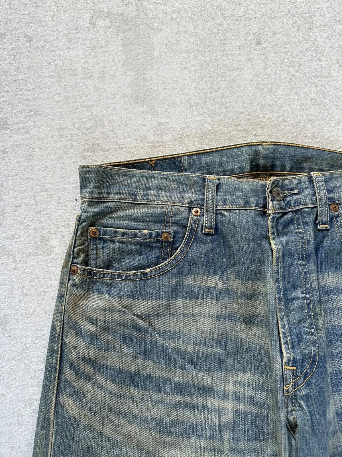 Levi's W33 L32 🔥🔥 Vintage LEVI’S 501 Jeans Rusty Denim Pants Size US 33 - 3 Thumbnail