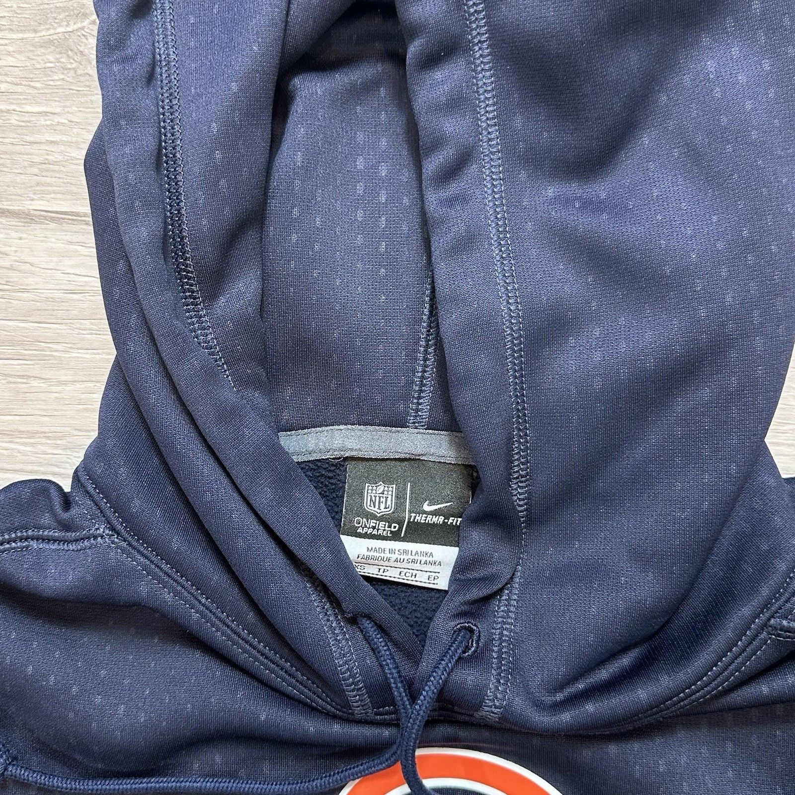 NFL × Nike Nike NFL On Field Apparel Chicago Bears Adult XS Hoodie Size US XS / EU 42 / 0 - 8 Thumbnail