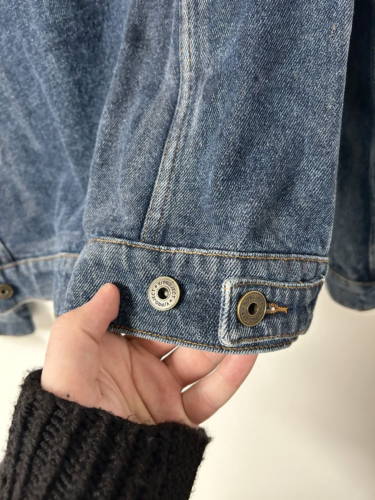 Y/Project SS2022 Peep Show Denim Jacket Size US XS / EU 42 / 0 - 8 Thumbnail