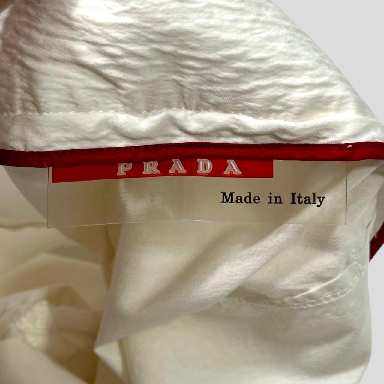 Prada Prada Sport 00’s Linen Ponte Trousers - UK6-8 Size 27" / US 4 / IT 40 - 6 Thumbnail