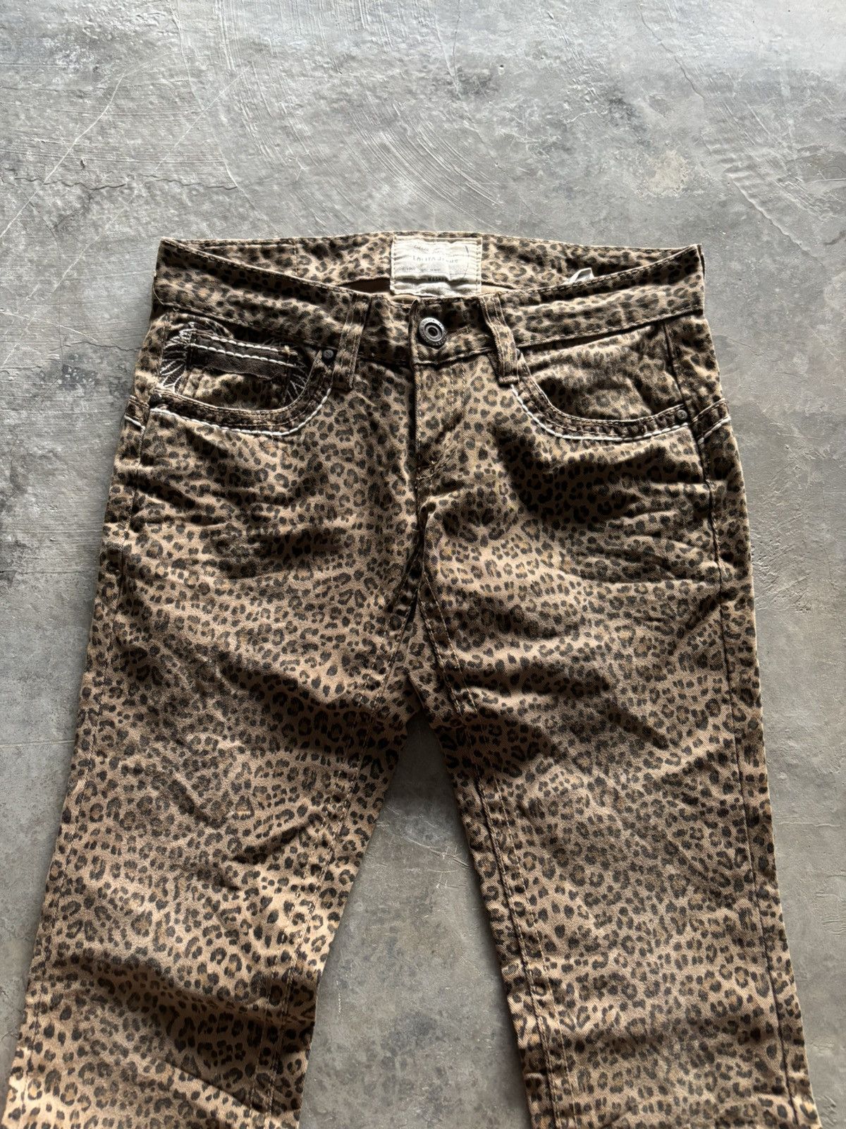 Hysteric Glamour y2k lolita punk leopard alloverprint design dope back pocket Size 28" / US 6 / IT 42 - 2 Thumbnail
