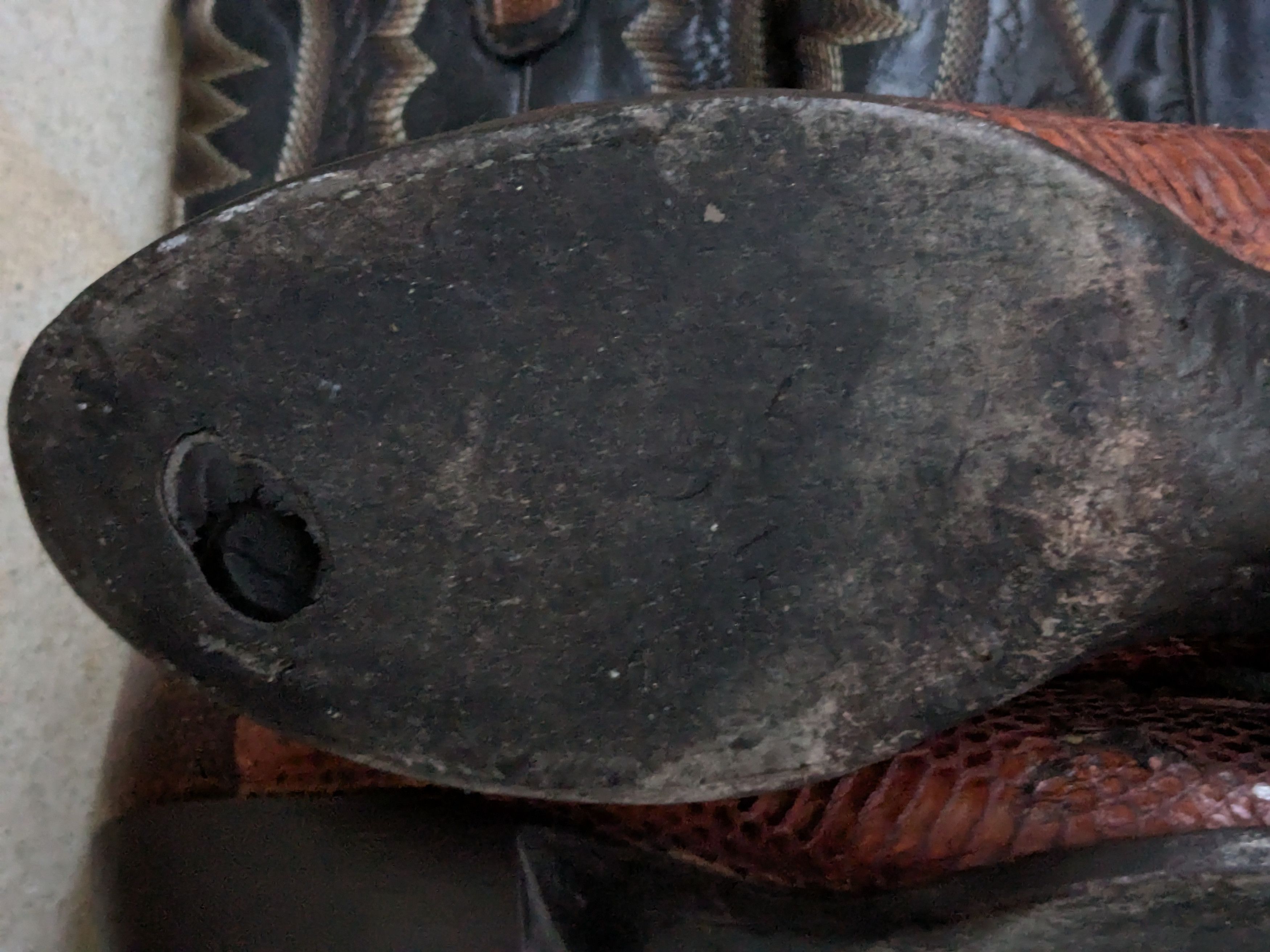 Dan Post × Vintage Dan Post Cowboy Boots Brown 10 EW Wide Snake Leather Size US 10 / EU 43 - 15 Thumbnail