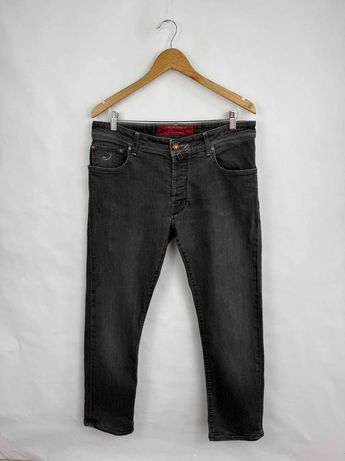 Jacob Cohen 🇮🇹 Jacob Cohen Luxury Denim Tailored Jeans 688 Made in Italy Size US 35 - 4 Thumbnail