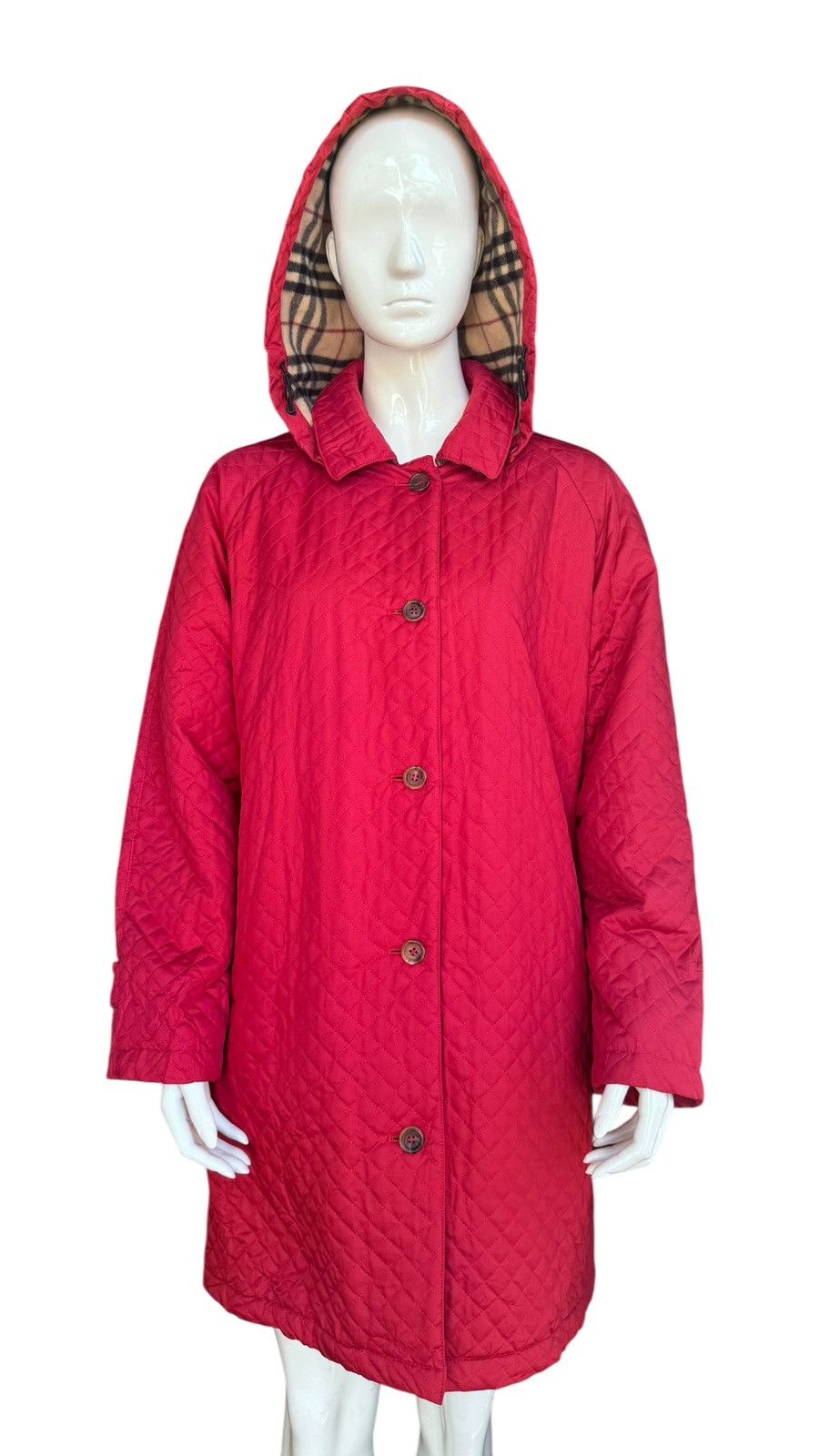 Burberry Burberry London Quilted Long Coat Jacket Size M / US 6-8 / IT 42-44 - 1 Thumbnail
