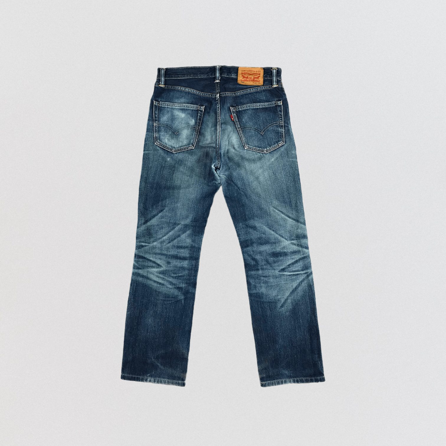 Levi's × Vintage Vintage Blue Wash Levis 502 Jeans-JM2615 Size US 32 / EU 48 - 2 Thumbnail