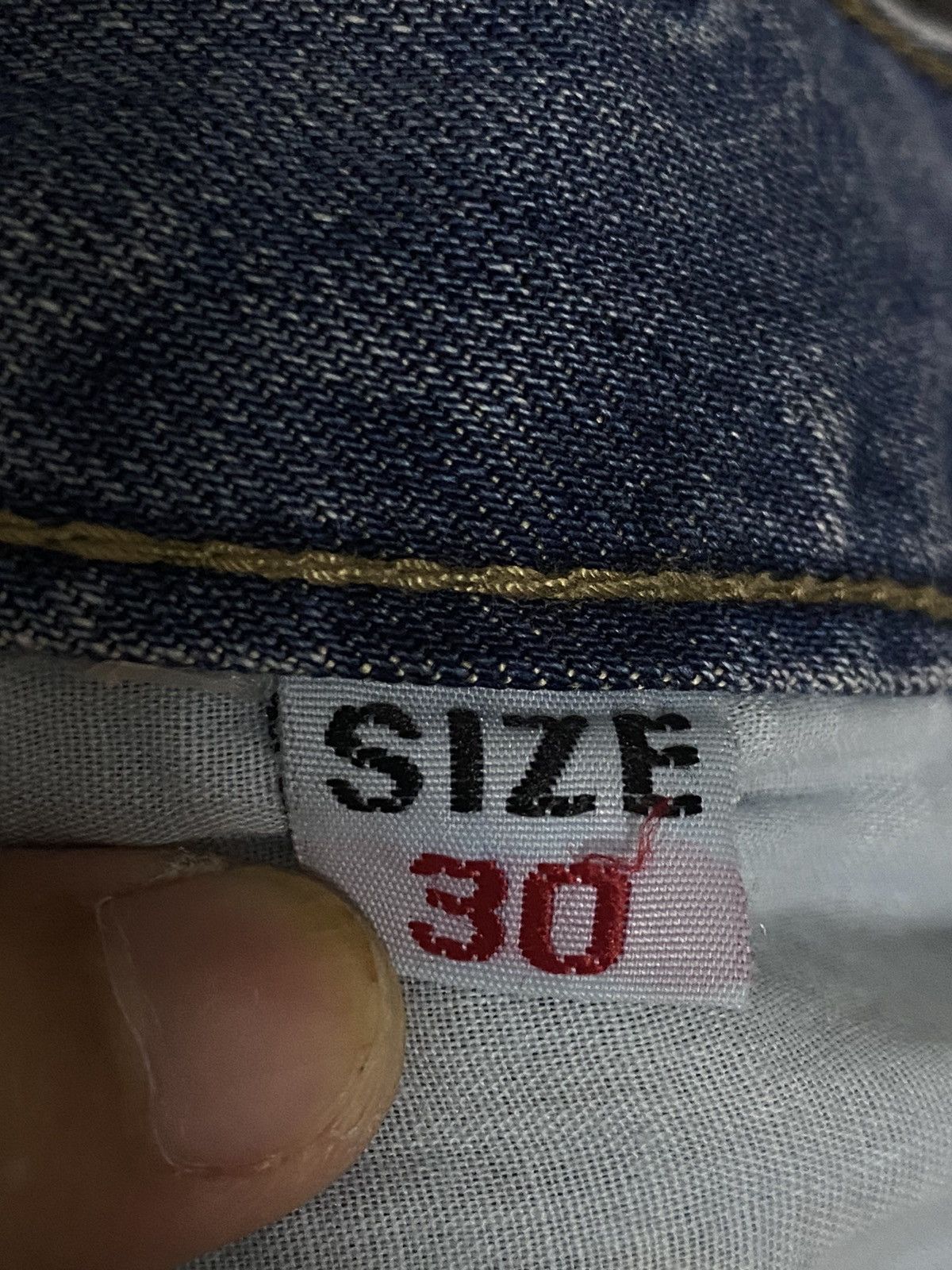 Japanese Brand Vintage Distressed Jeans Size US 30 / EU 46 - 17 Thumbnail