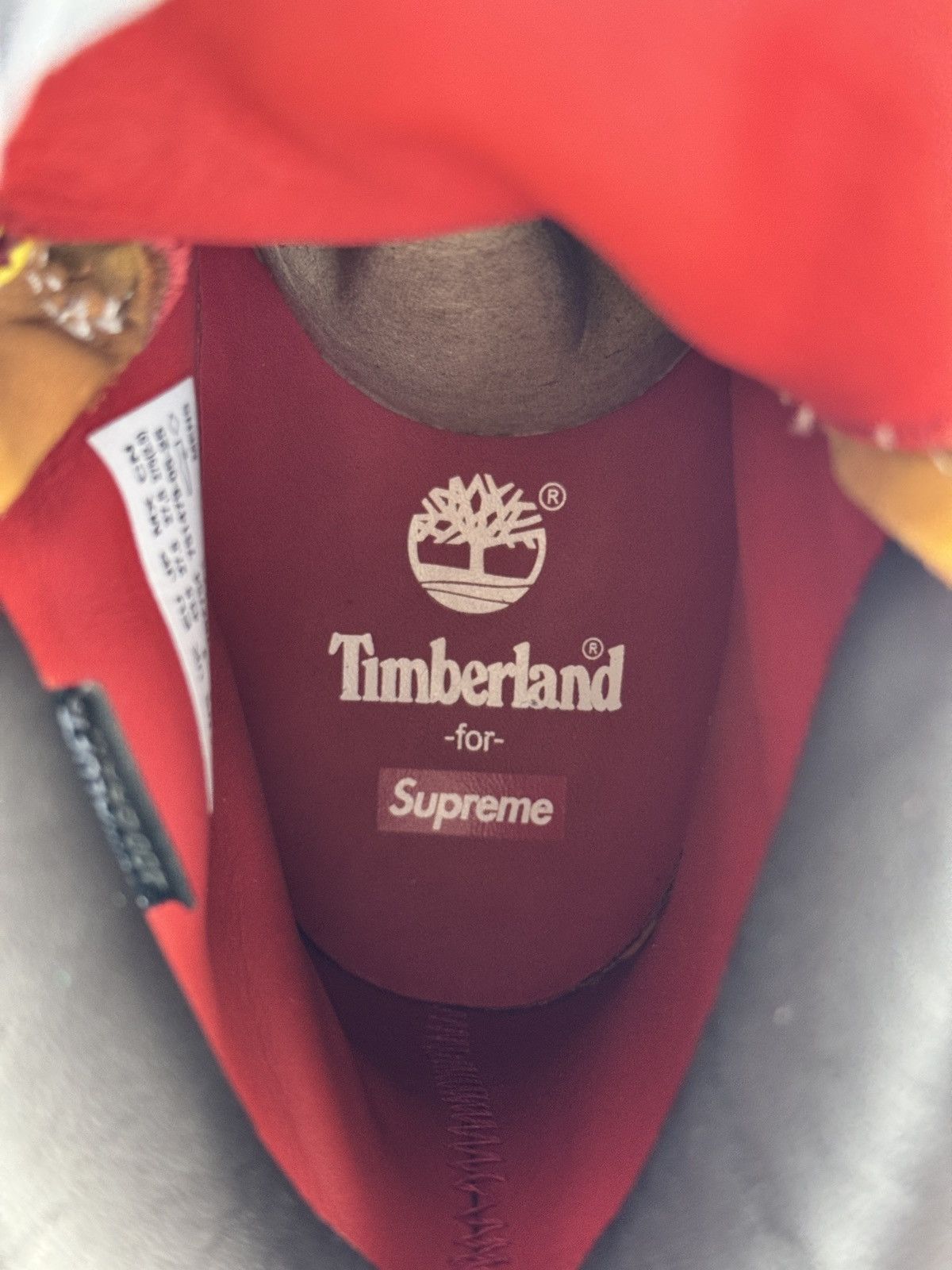 Timberland x SUPREME 6’’ PATCHWORK BOOTS Size US 9.5 / EU 42-43 - 10 Thumbnail