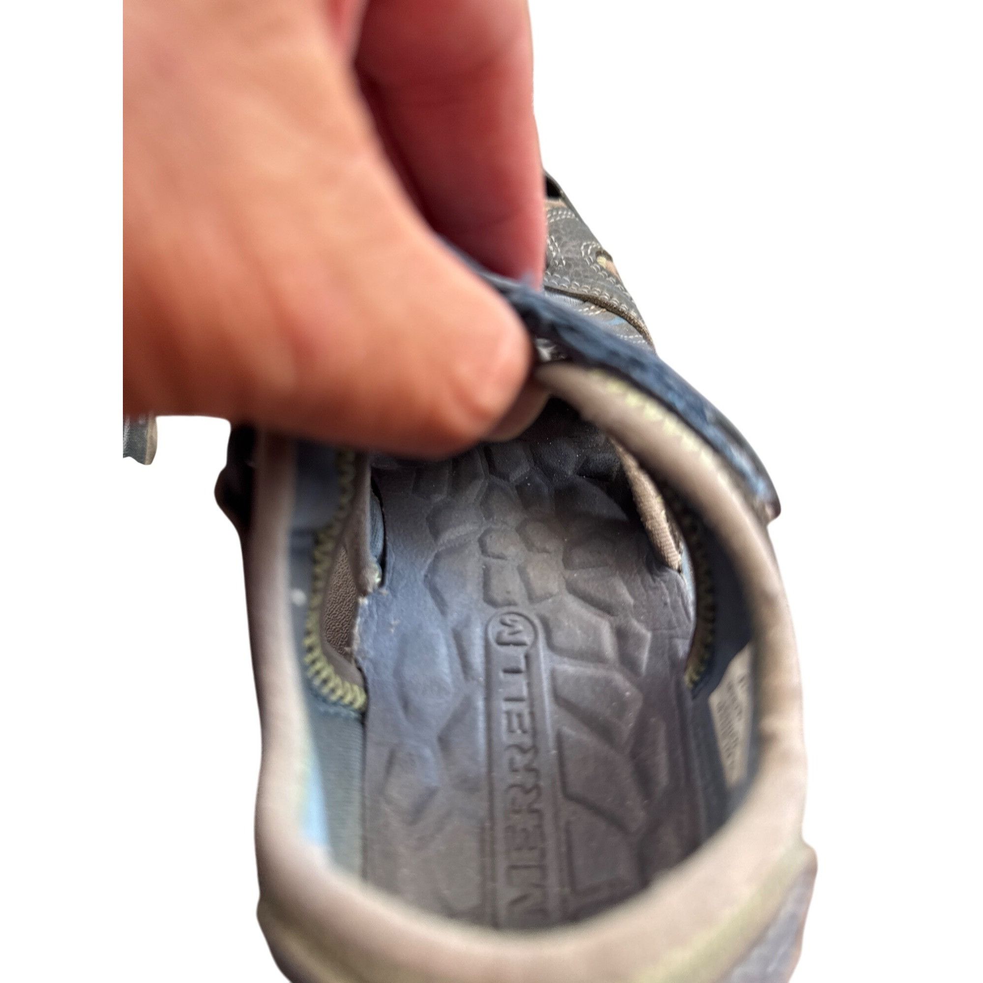 Merrell Merrell Womens Hydro leather blue gray Hiking Water Sandals Size US 4 / IT 34 - 11 Thumbnail