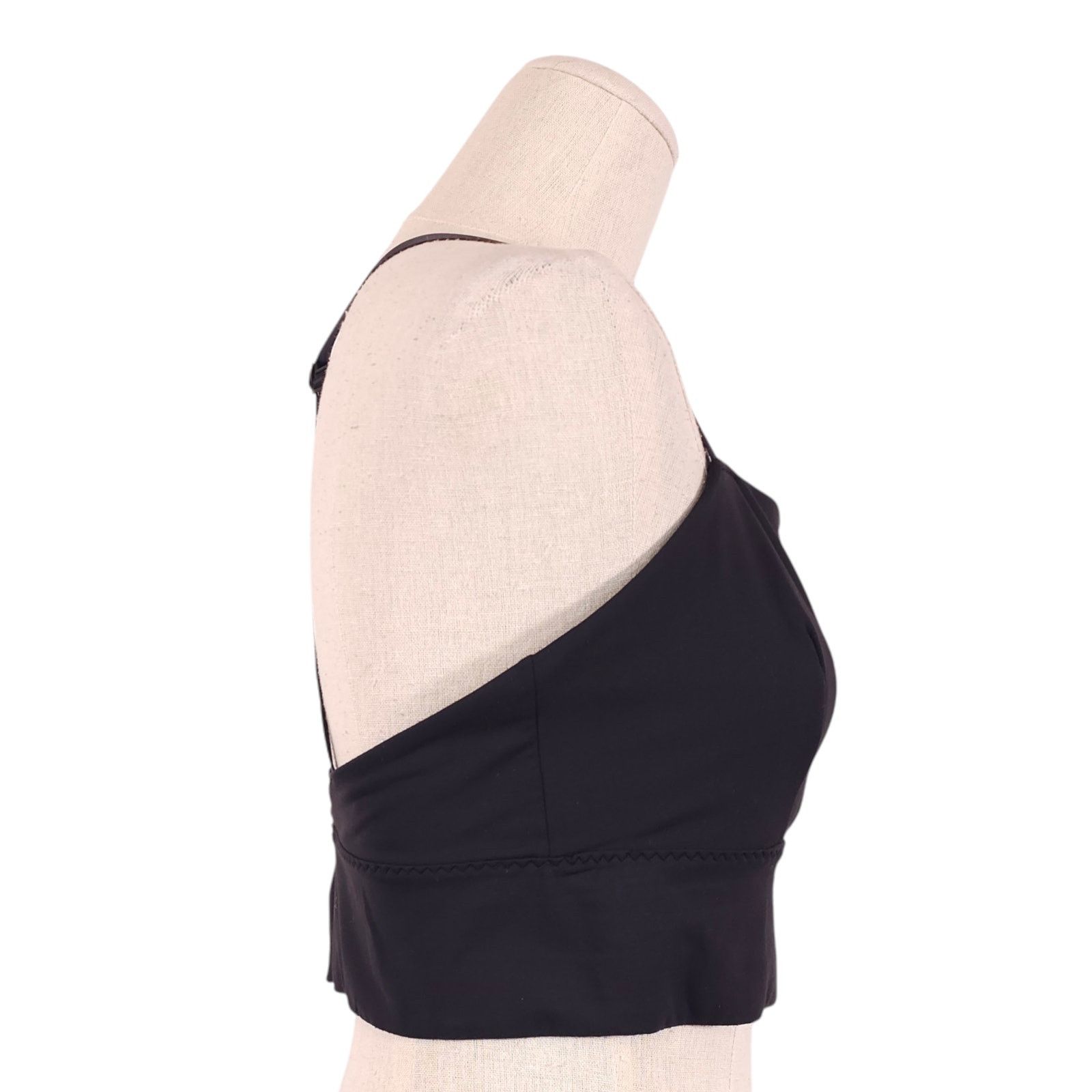 Athleta Athleta D-DD Lotus Bra In Powervita Black Sz Medium Size ONE SIZE - 4 Thumbnail