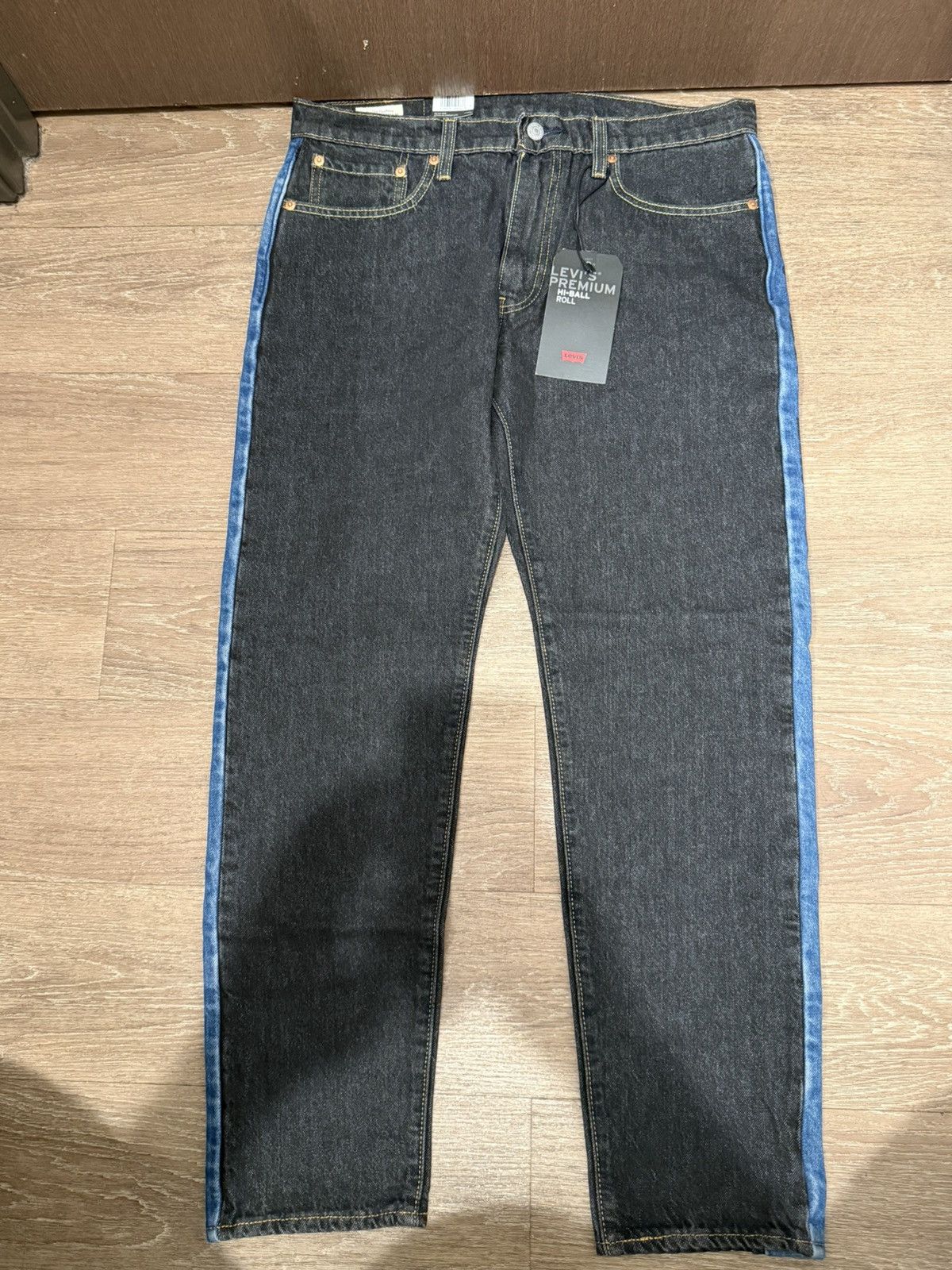 Levi's × Levi's Vintage Clothing ***FINAL DROP***RARE BRAND NEW LEVIS HI BALL ROLL DENIM 33 Size US 33 - 6 Thumbnail