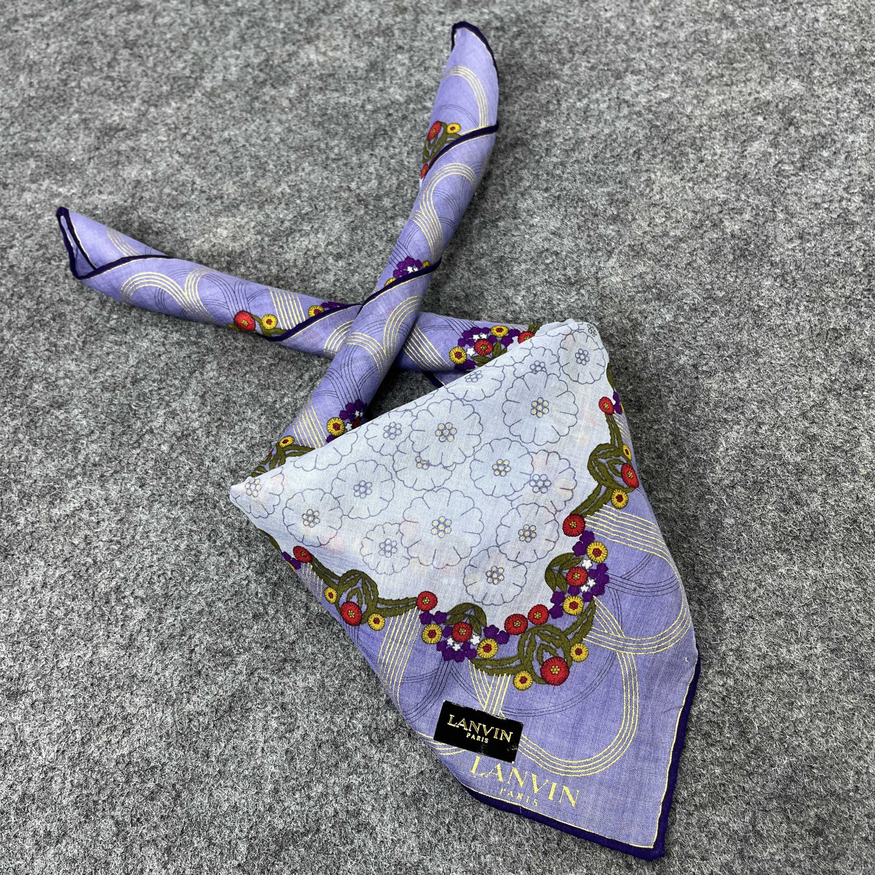 Lanvin Lanvin Handkerchief / Bandana / Neckerchief / B680 Size ONE SIZE - 9 Thumbnail