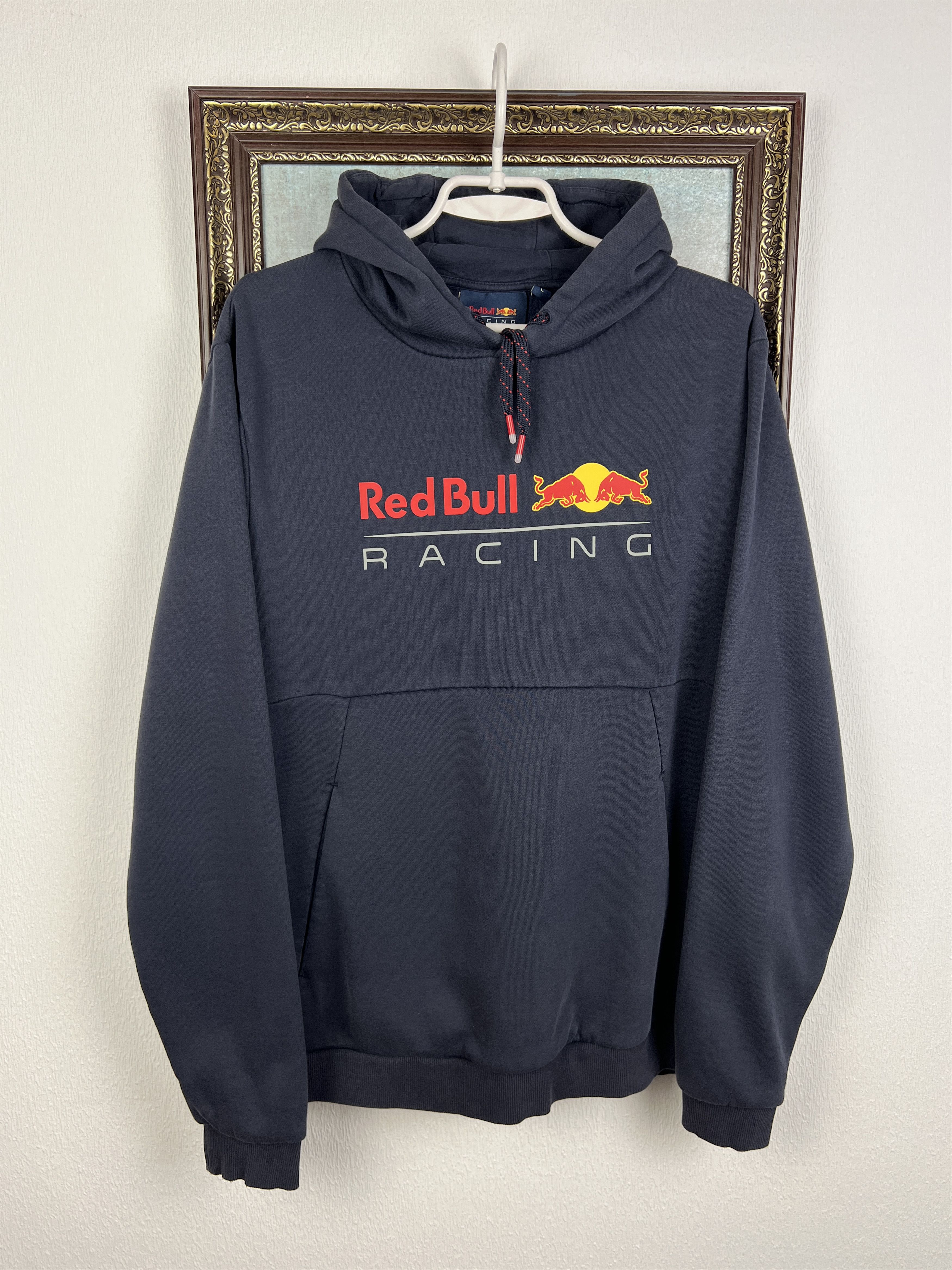 Vintage Red Bull Racing F1 Over Print Hoodie Sweatshirt Jacket Rare Size US L / EU 52-54 / 3 - 1 Thumbnail