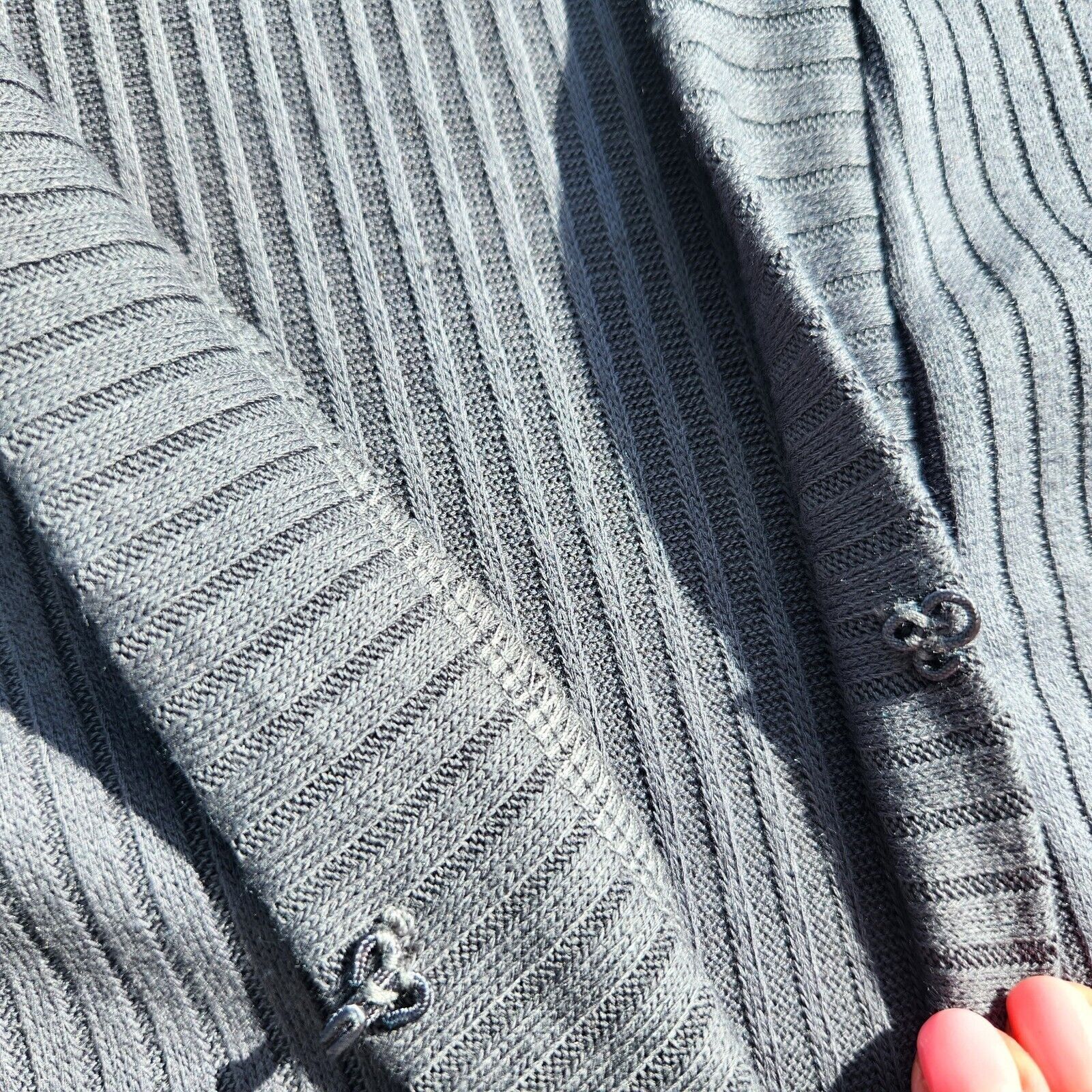 Vince Camuto Vince Camuto Women Open-Front Mid Length Cardigan Size XL Size XL / US 12-14 / IT 48-50 - 4 Thumbnail
