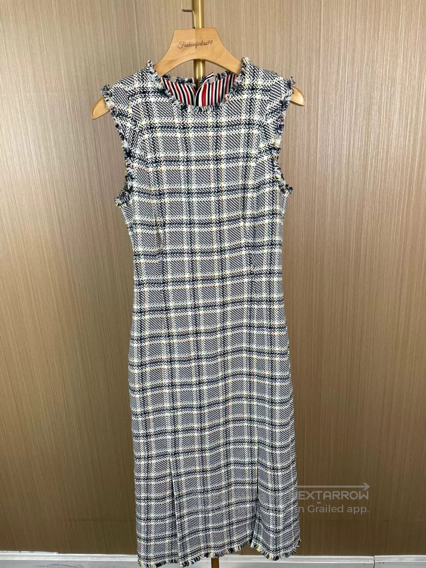 Thom Browne thom browne sleeveless checkered dress 36/00. Size US 36 / EU 52 - 1 Thumbnail