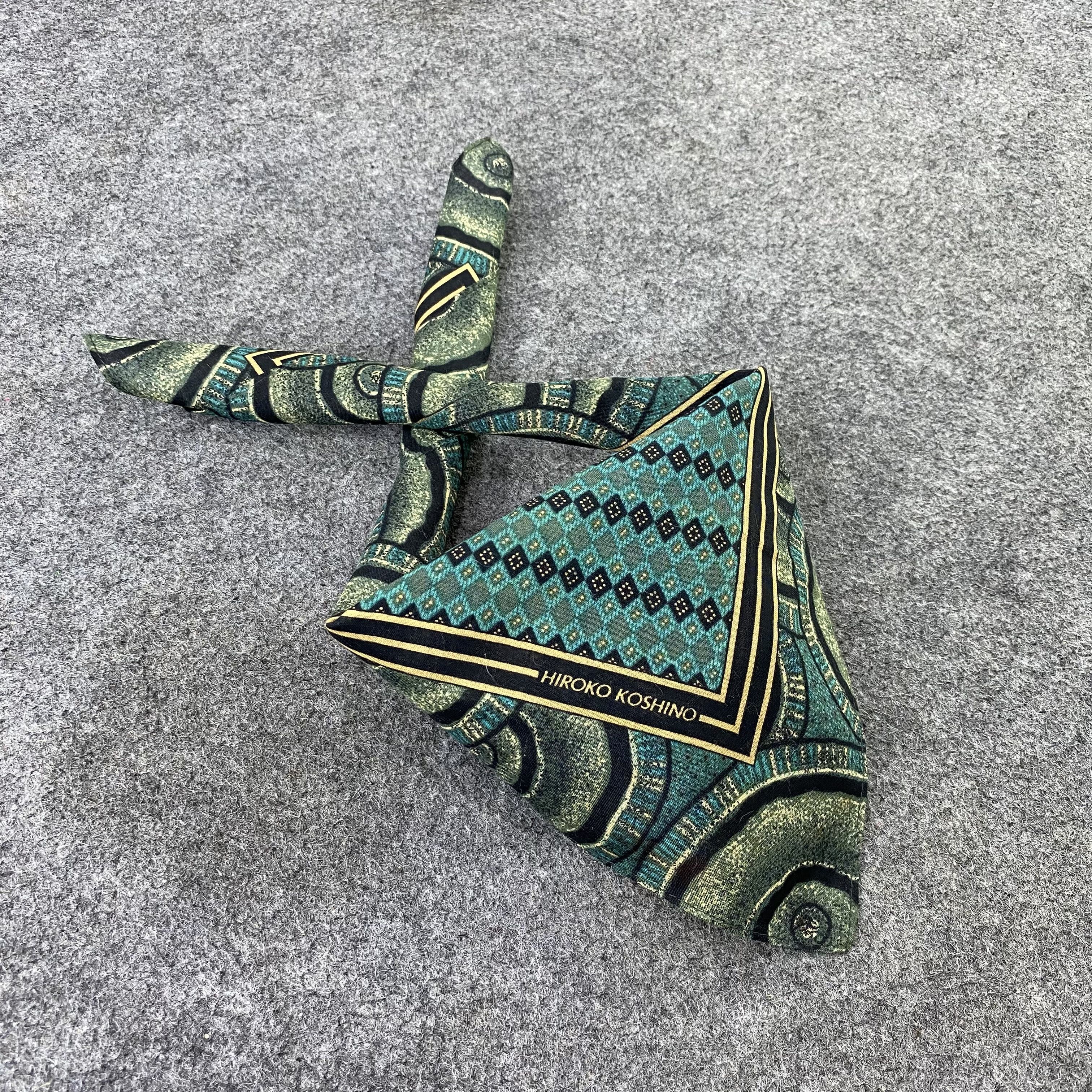 Hiroko Koshino Homme Hiroko Koshino Handkerchief / Bandana / Neckerchief -B567 Size ONE SIZE - 1 Thumbnail