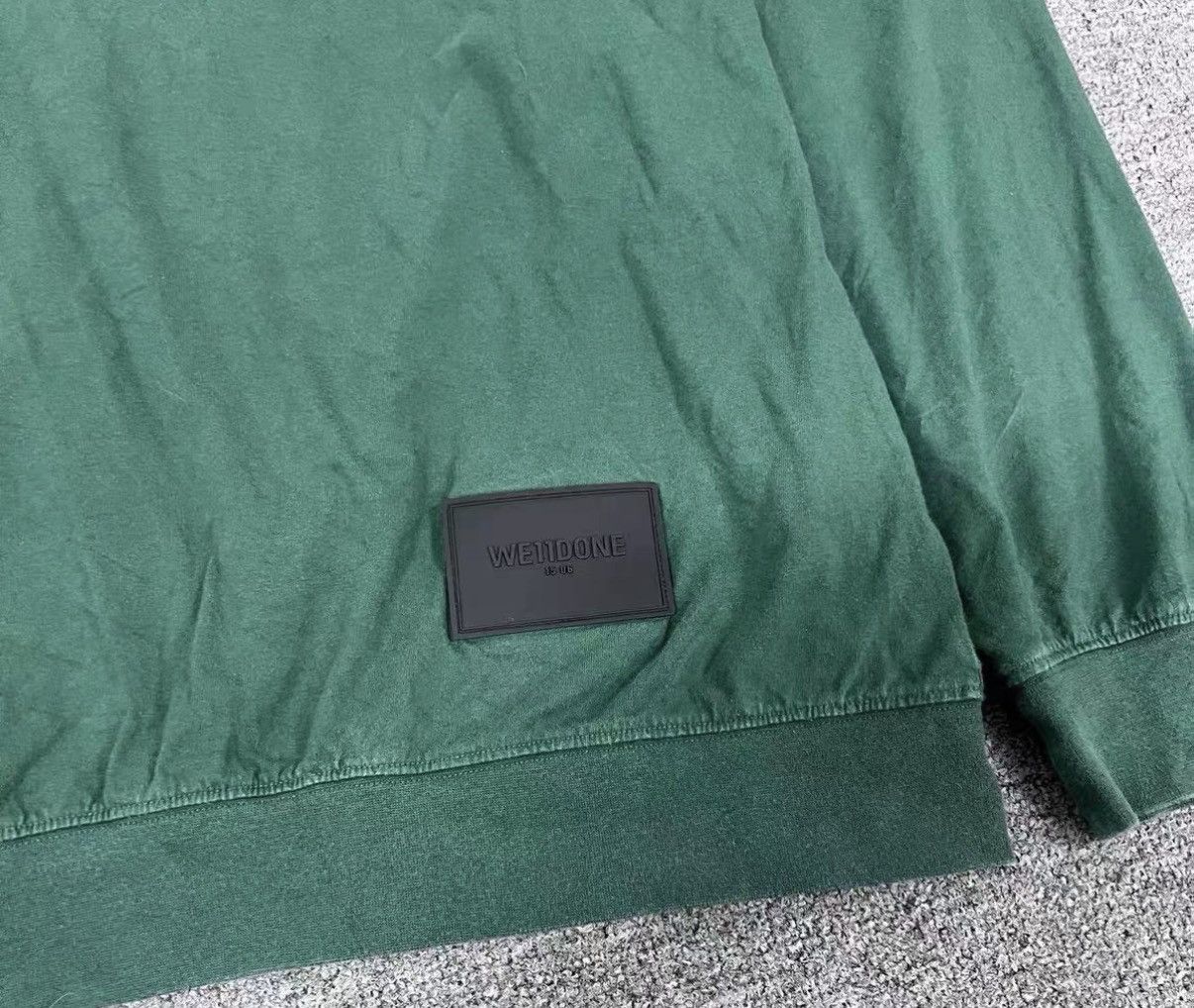 WE11DONE We11Done Large Logo Long Sleeve T-Shirt J16 Size US M / EU 48-50 / 2 - 5 Thumbnail