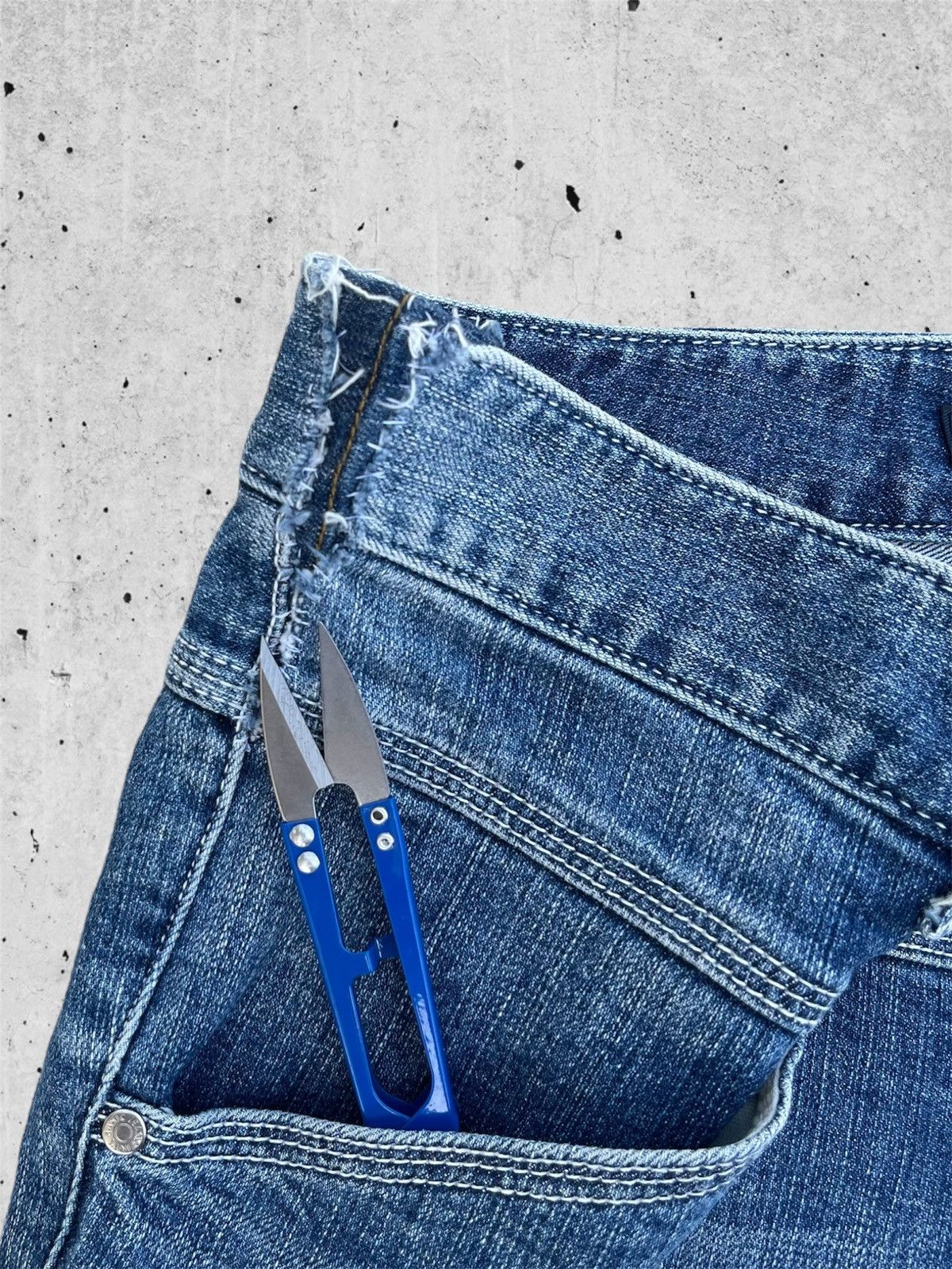 Japanese Brand 🔥 Appena Due Distressed Denim Streetwear W32🔥 Size US 32 / EU 48 - 7 Thumbnail