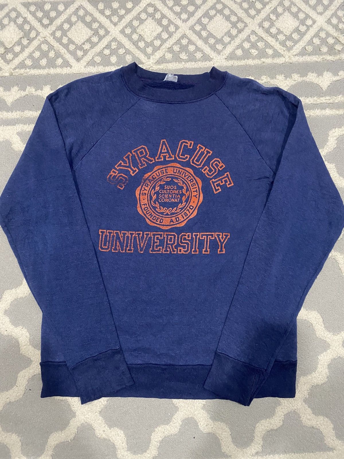 Vintage Vintage Syracuse University Sweatshirt Size US M / EU 48-50 / 2 - 1 Thumbnail