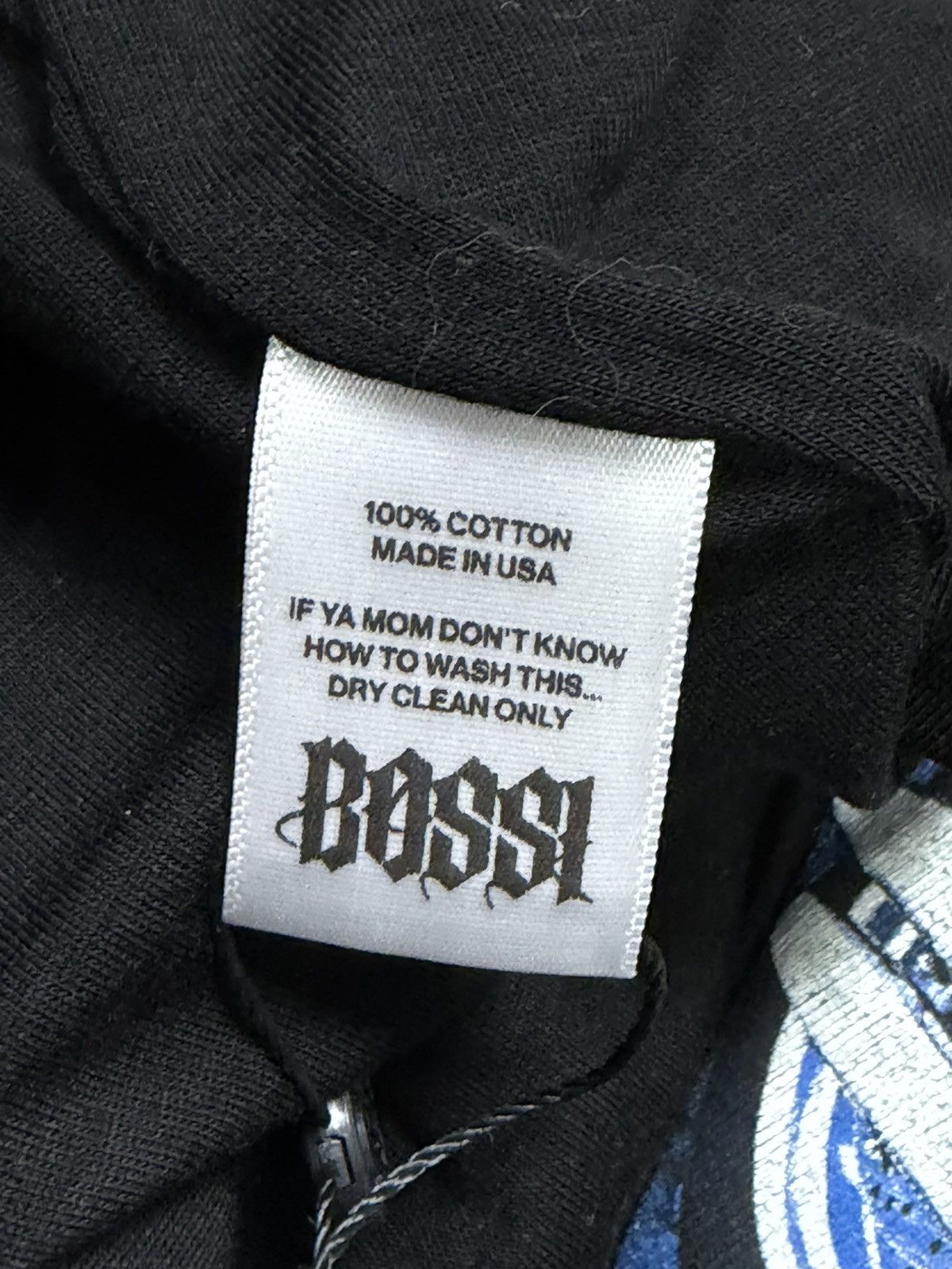 Bossi Sportswear Bossi Black Blue Eagle Harley Davidson Rhinestone Beanie Size ONE SIZE - 3 Thumbnail