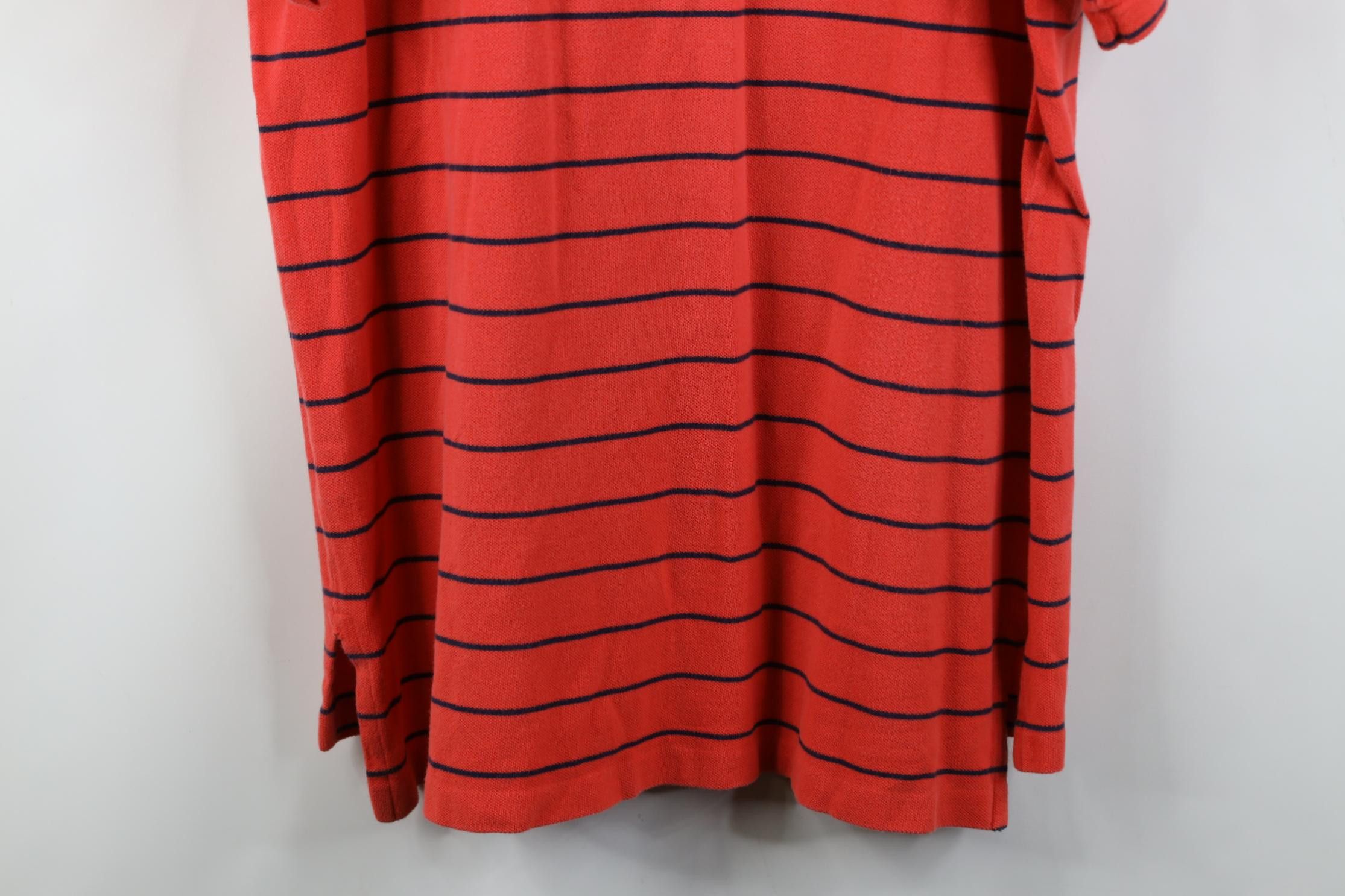 Polo Ralph Lauren Vintage 90s Ralph Lauren Striped Knit Golf Polo Shirt Cotton Size US L / EU 52-54 / 3 - 13 Thumbnail