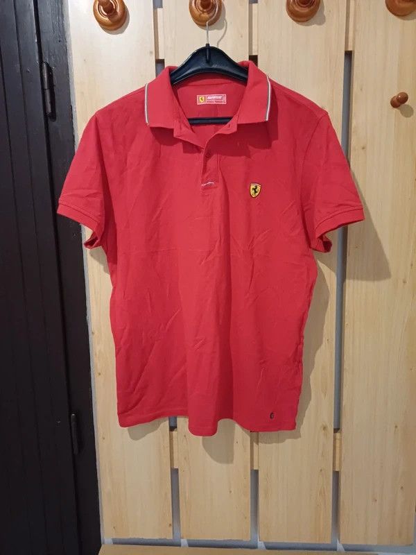 Ferrari Scudrria Ferrari men's collar shirt Size US M / EU 48-50 / 2 - 1 Thumbnail