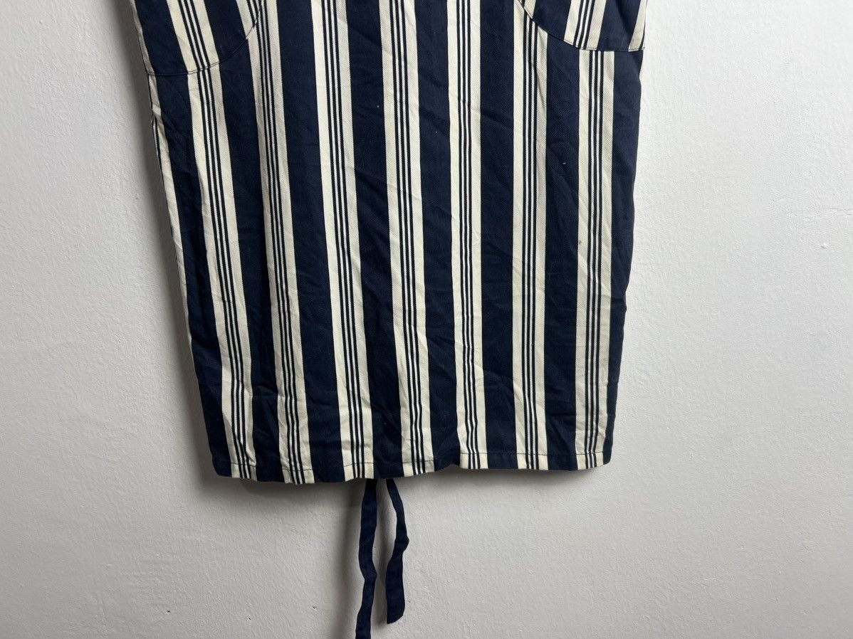 Japanese Brand Anna Christina Striped Apron Size ONE SIZE - 4 Thumbnail