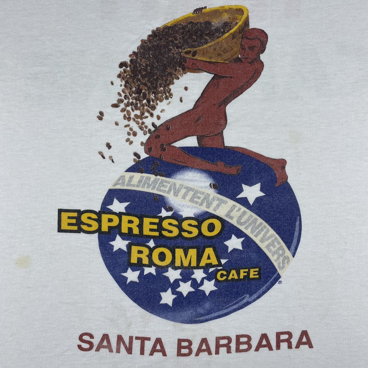 Hanes × Vintage Vintage Espresso Roma Cafe t shirt Size US L / EU 52-54 / 3 - 3 Thumbnail