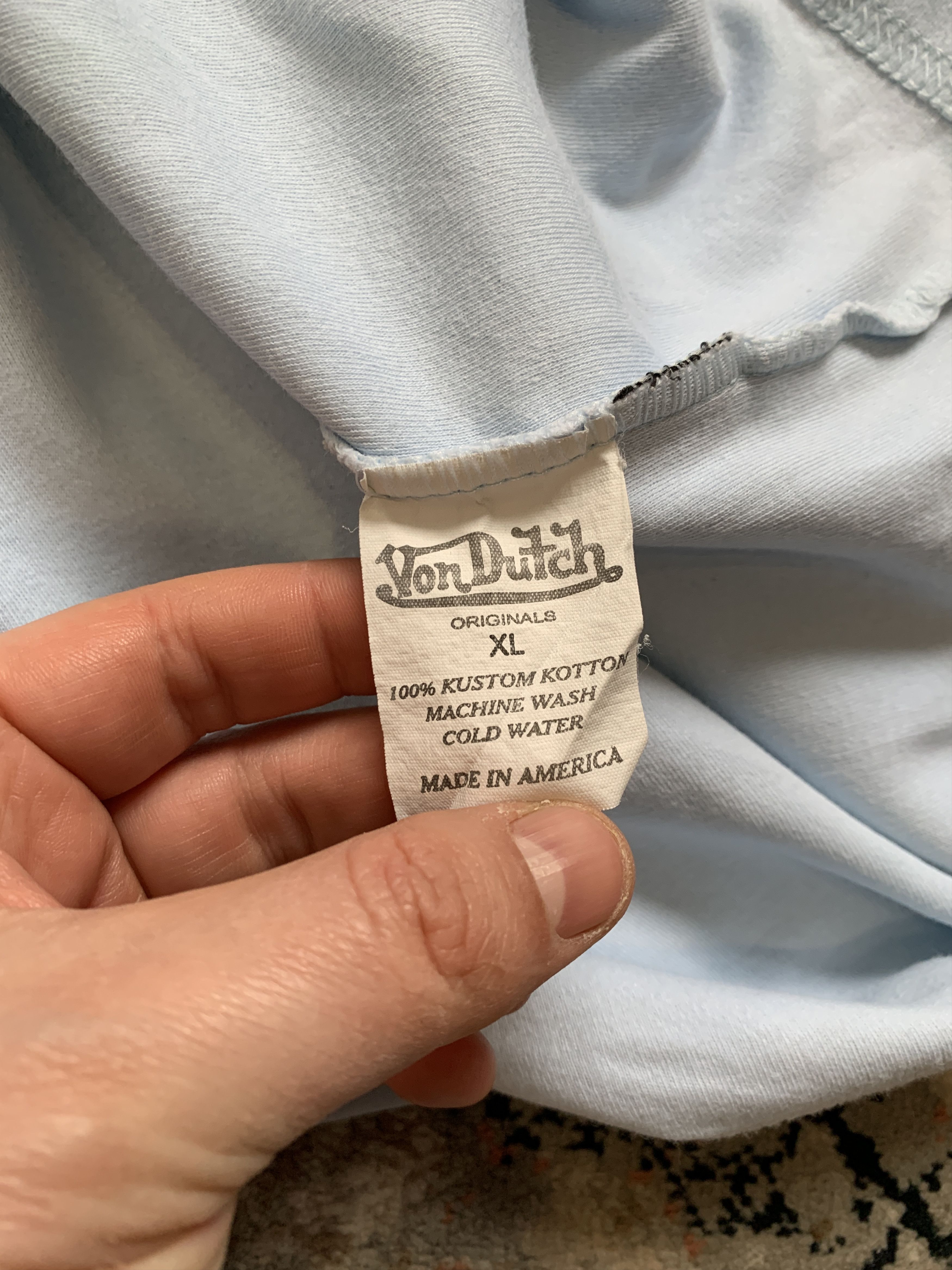 Vintage × Von Dutch Von Dutch Vintage Tee Size US XL / EU 56 / 4 - 7 Thumbnail