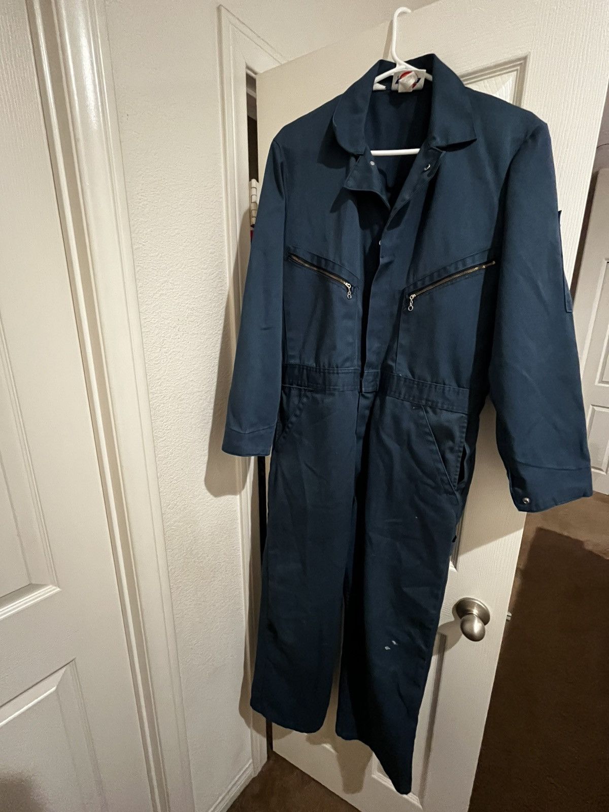 Dickies × Vintage Vintage Navy Dickies Coveralls Size US 40 / EU 56 - 2 Thumbnail