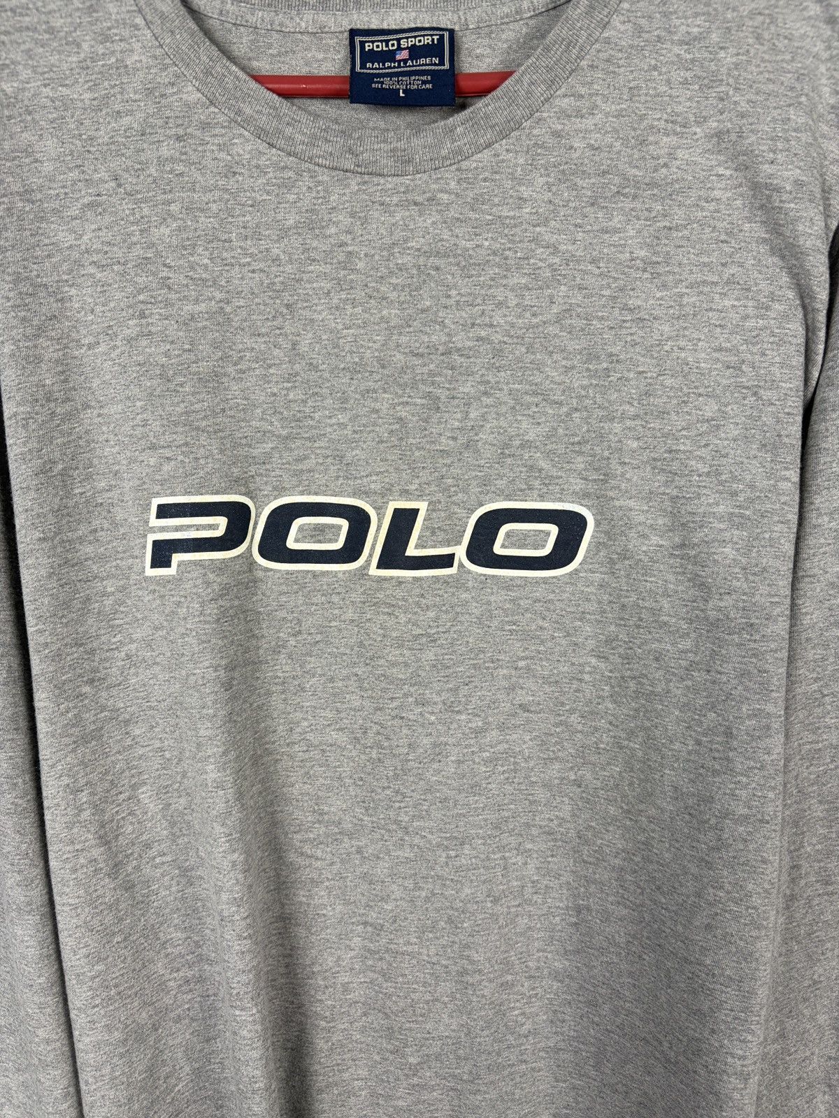 Polo Ralph Lauren Vintage long sleeve sweatshirt Polo Sport Ralph Lauren Size US L / EU 52-54 / 3 - 3 Thumbnail