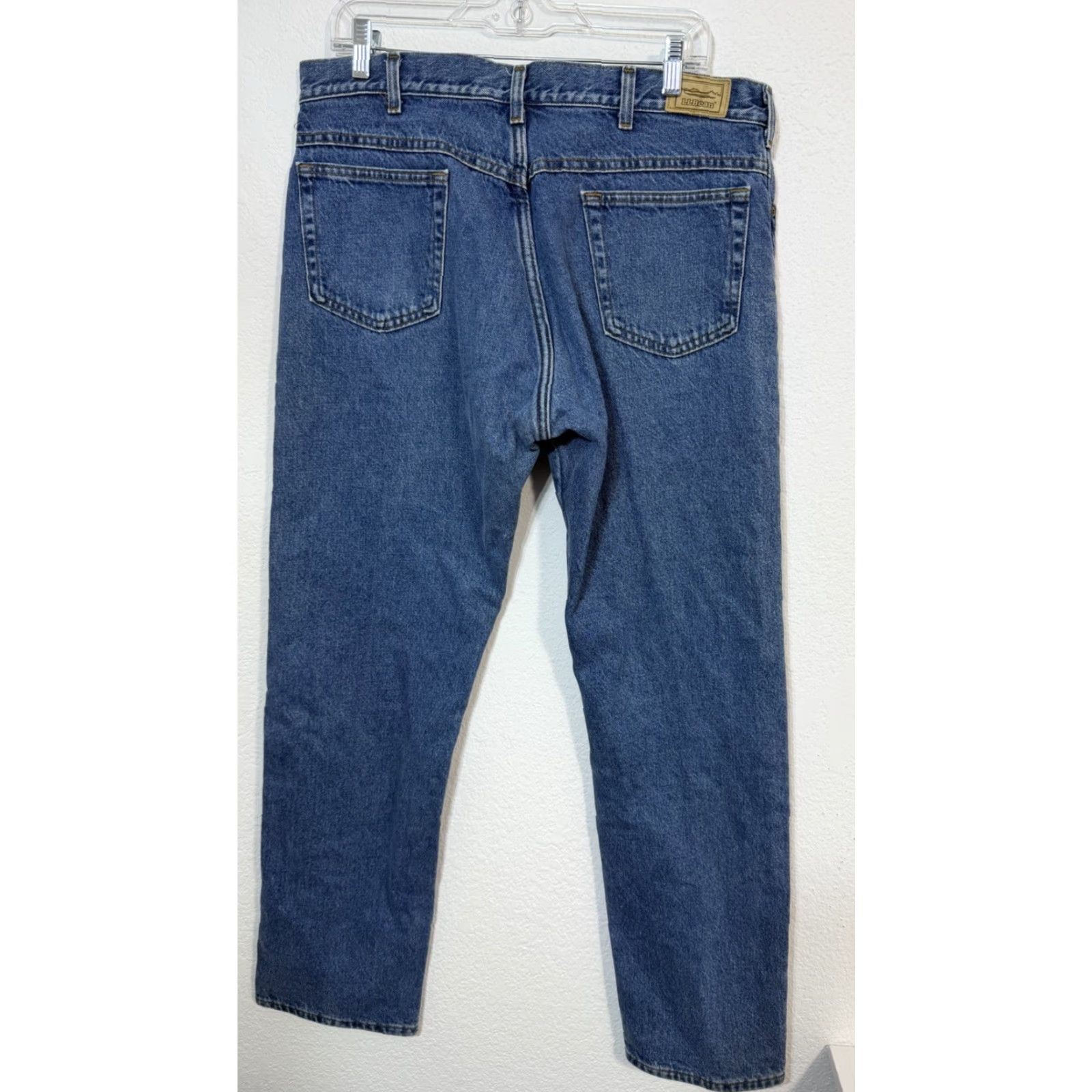 Vintage L.L. Bean Jeans Mens Size 36x32 Blue Denim 5-Pocket Regular Straight Pocket Jeans Size US 36 / EU 52 - 6 Thumbnail