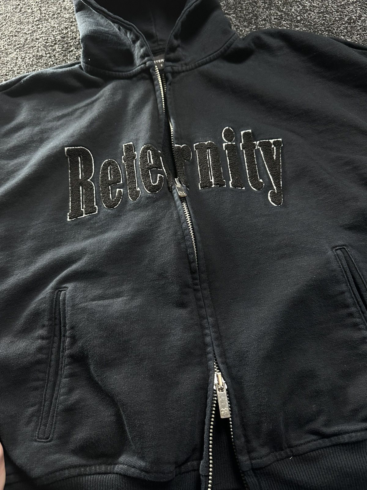 Other 🚨 RARE RETERNITY BIG TEDDY LOGO BOXY HOODIE Y2k sk8 Size US S / EU 44-46 / 1 - 8 Thumbnail