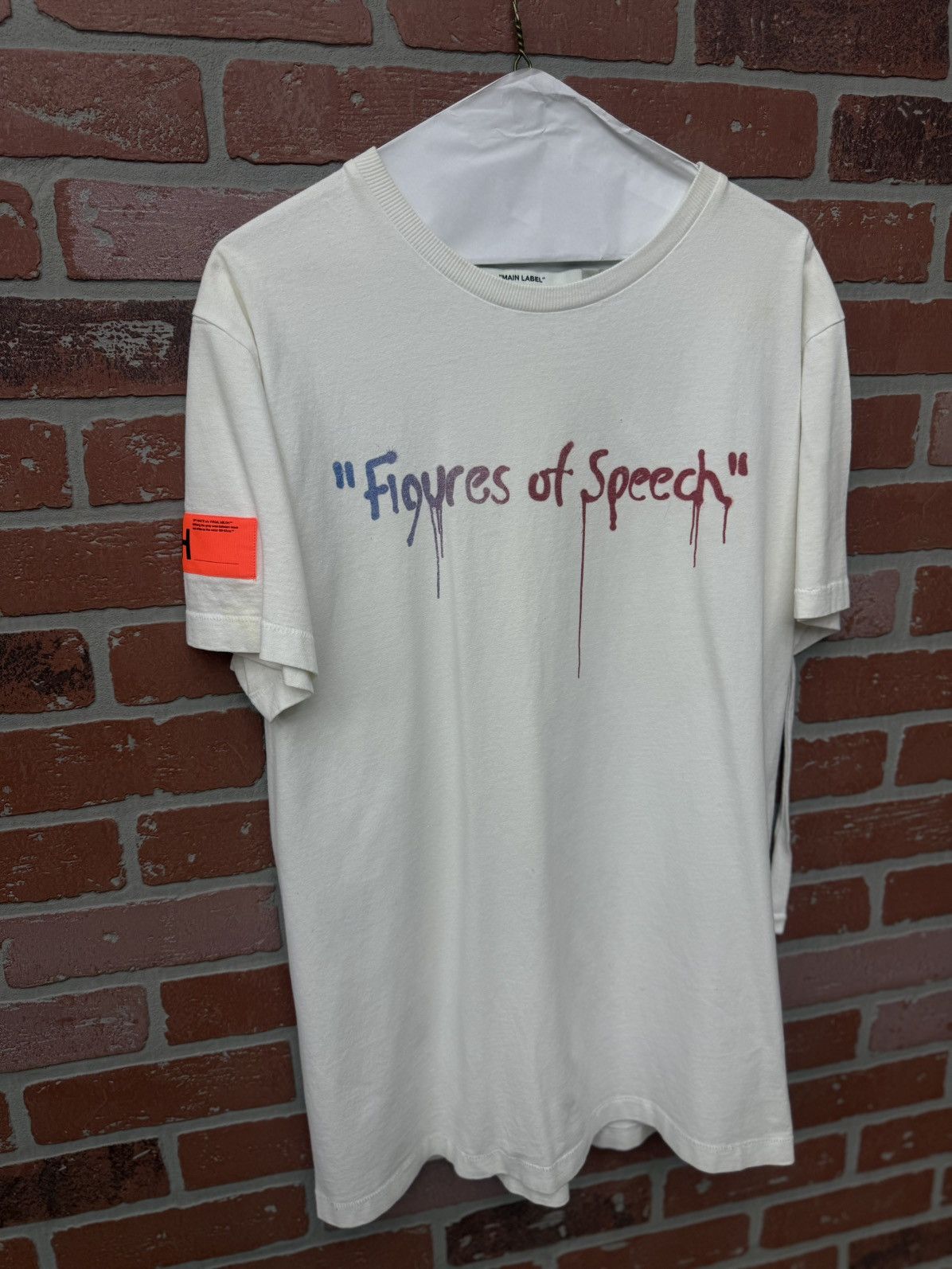 Off-White Off White Virgil Abloh Tee Shirt Size M White 🧼 Size US M / EU 48-50 / 2 - 2 Thumbnail