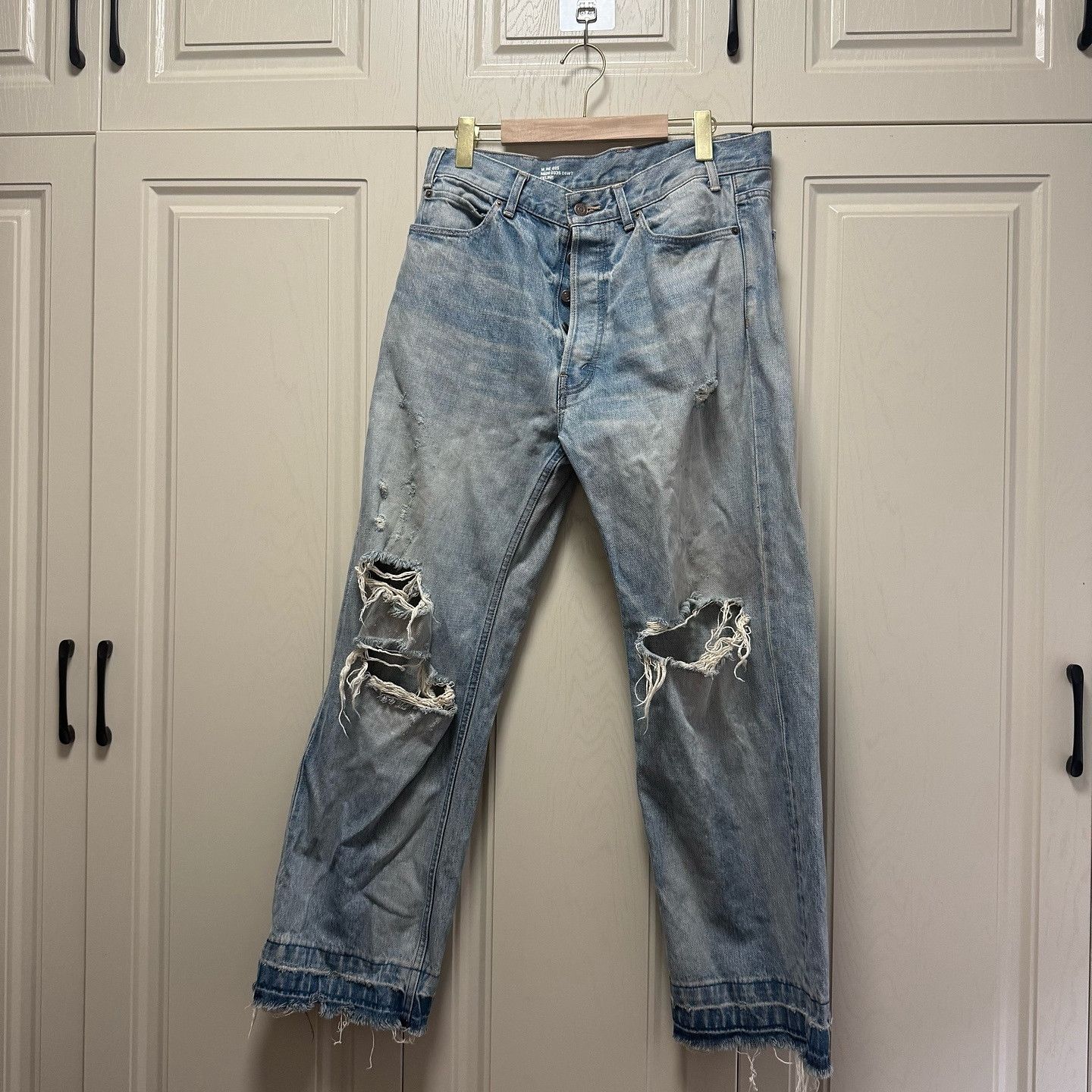Celine Celine Distressed Jeans Size 30 Size US 30 / EU 46 - 1 Thumbnail