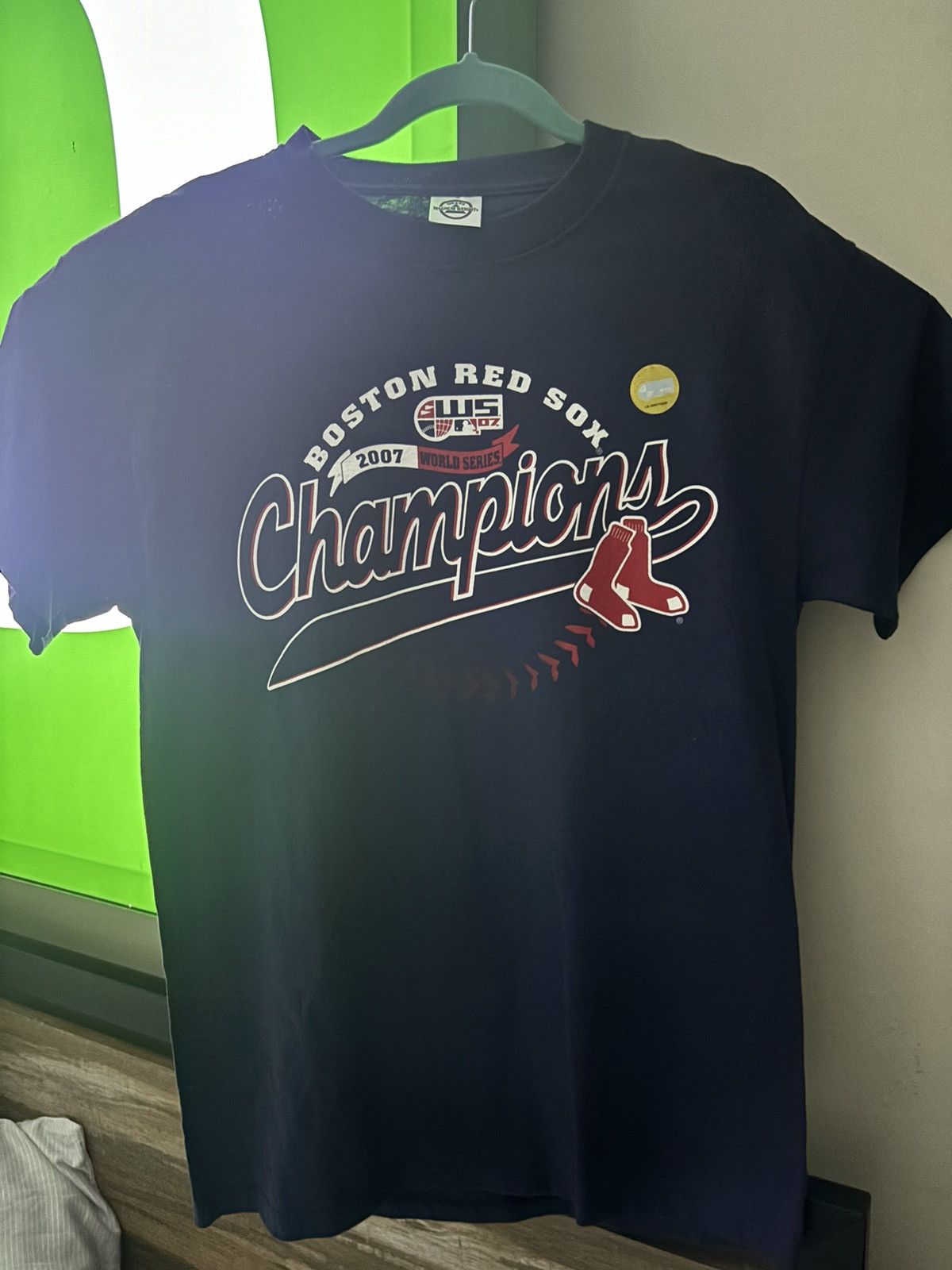 Vintage DS 2007 World Series, Red Sox T-shirt Size US M / EU 48-50 / 2 - 1 Thumbnail