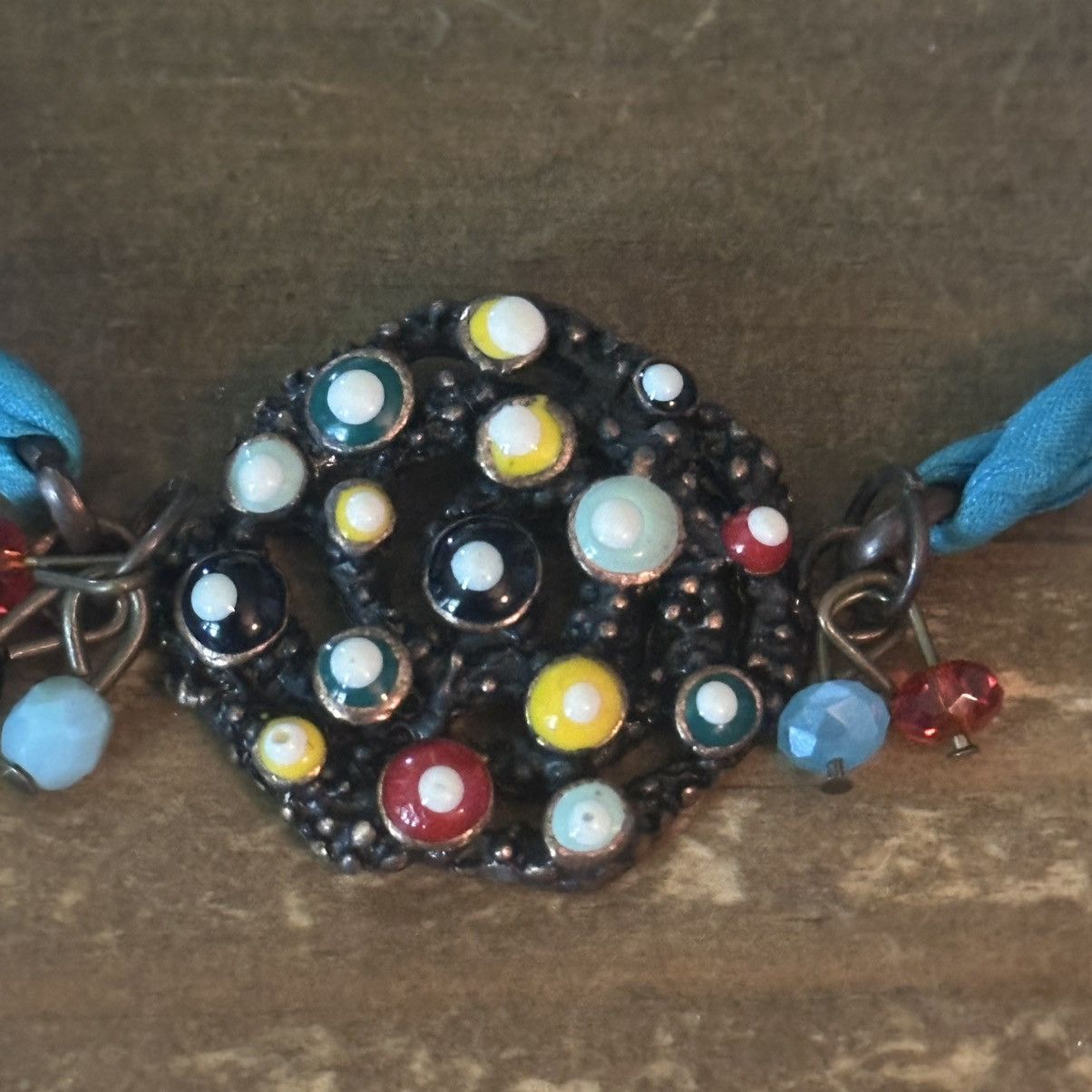 Other Turquoise rope evil eye bracelet Size ONE SIZE - 4 Thumbnail